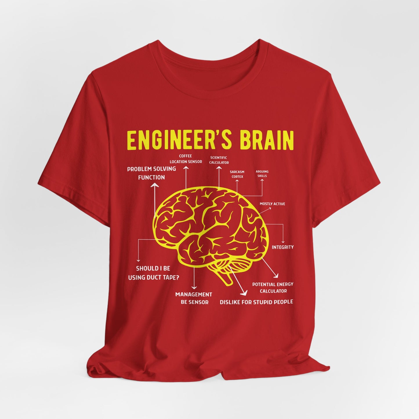 Engineer's Brain - Unisex Jersey Short Sleeve Tee - 13536