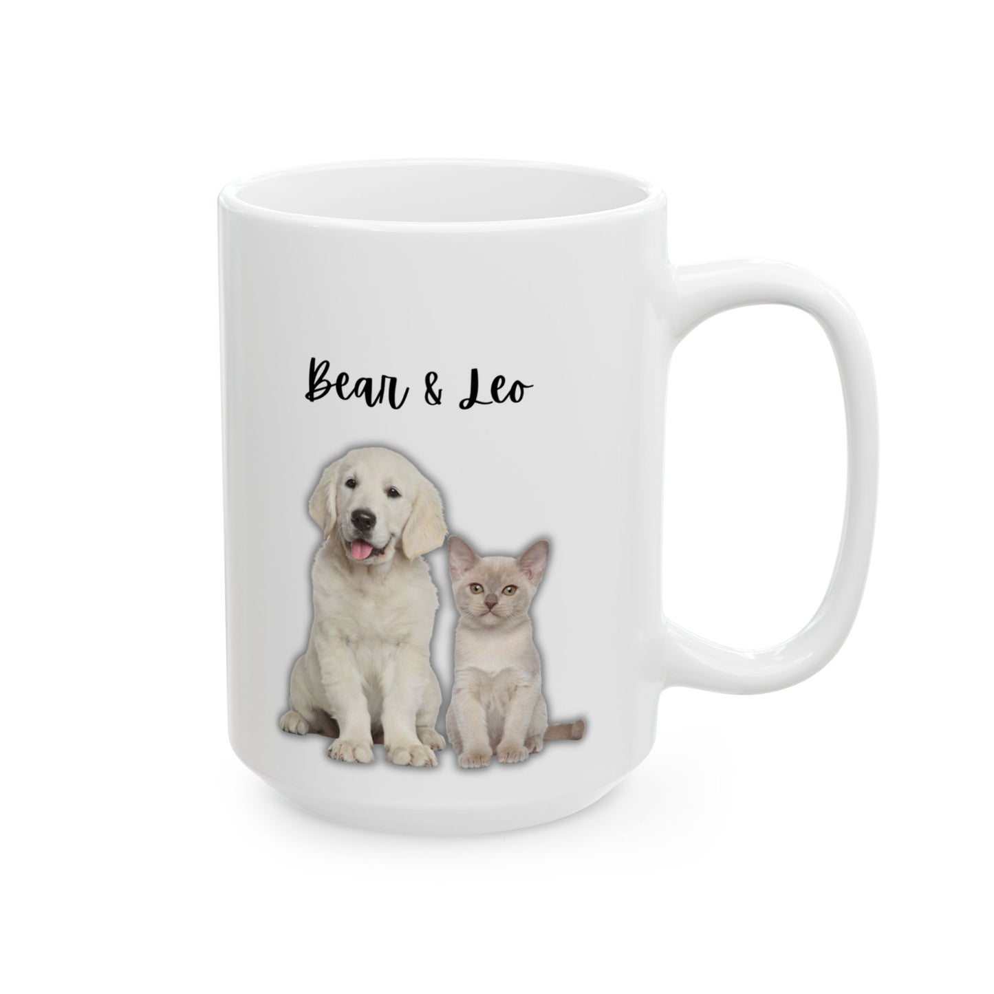Custom Dog Ceramic Mug | 11oz & 15oz - 14174