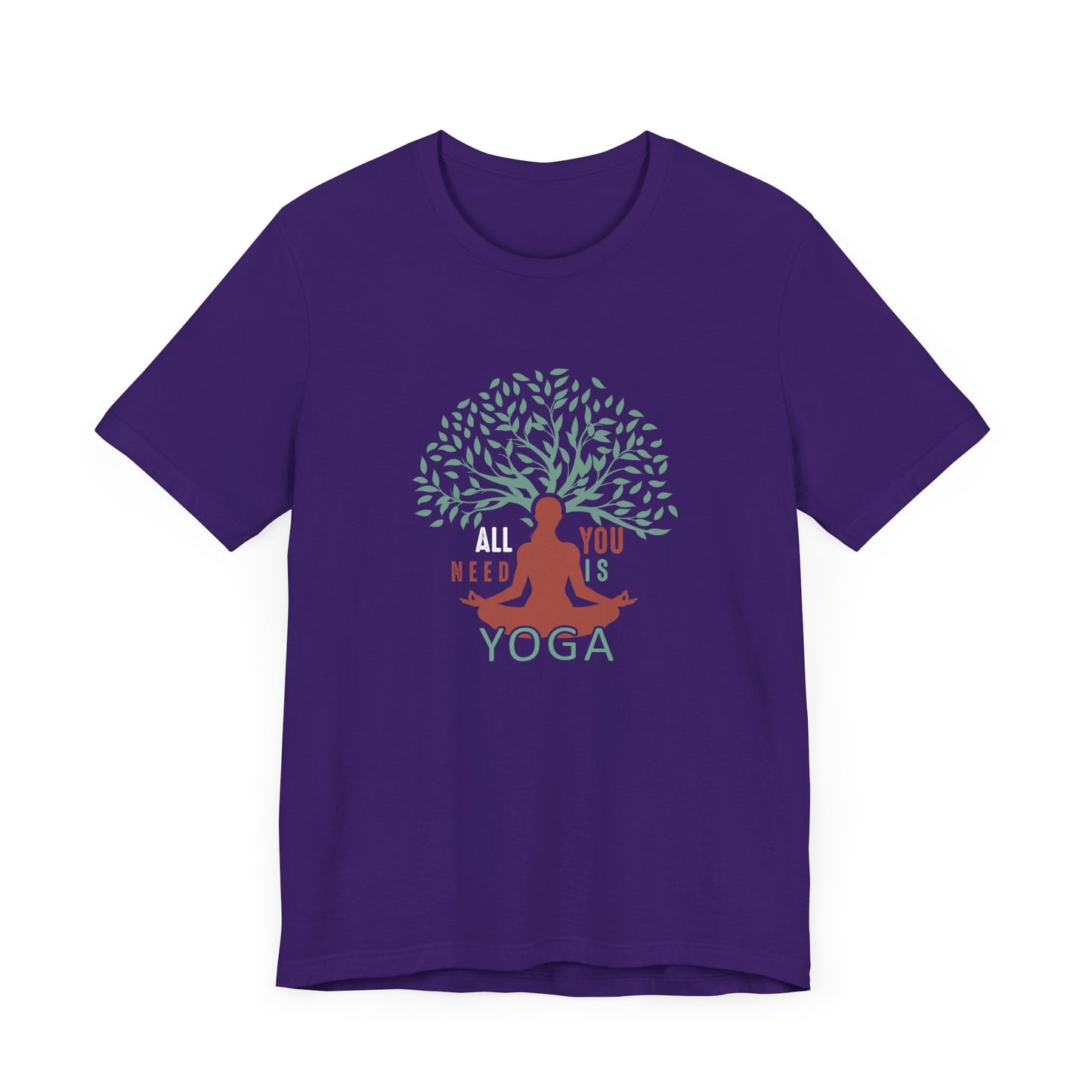 All I Need Is Yoga - Unisex Jersey Short Sleeve Tee