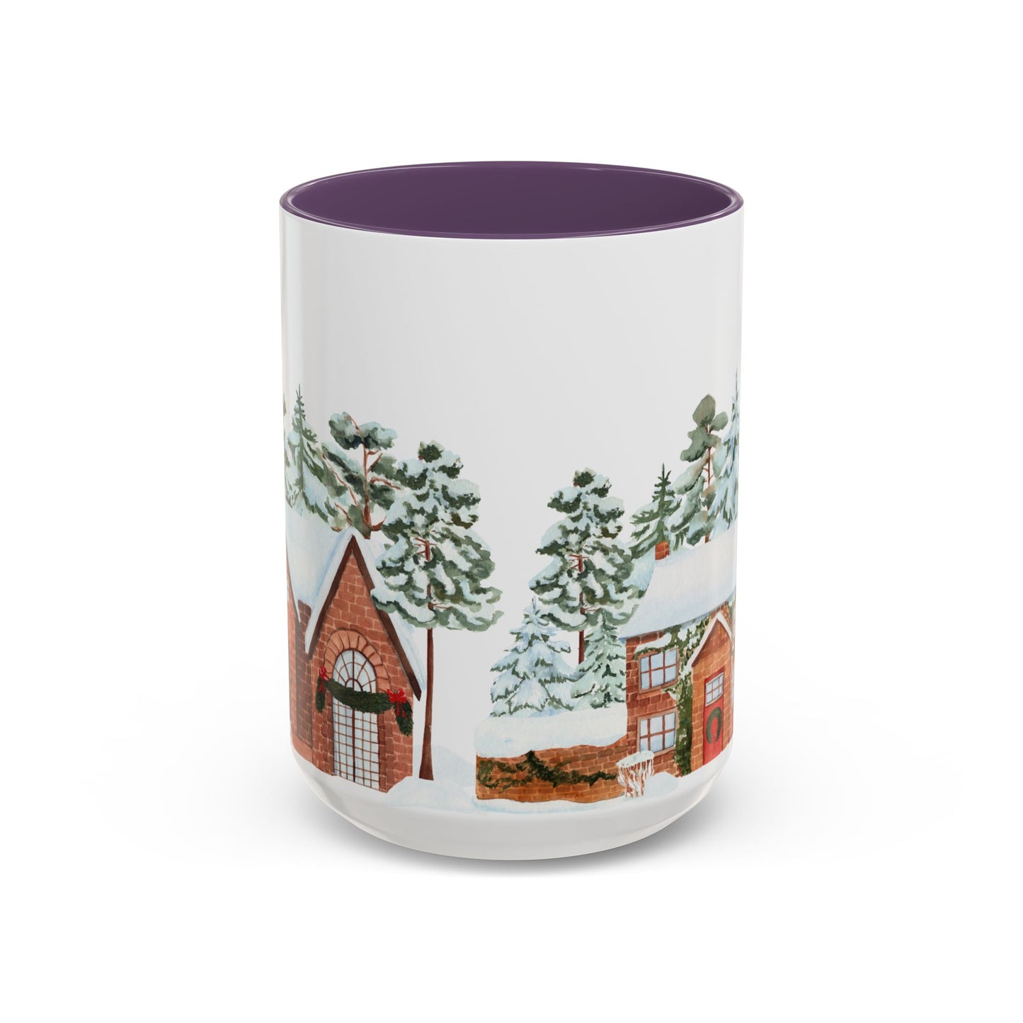 Christmas Houses - Accent Coffee Mug (11, 15oz) - 10456