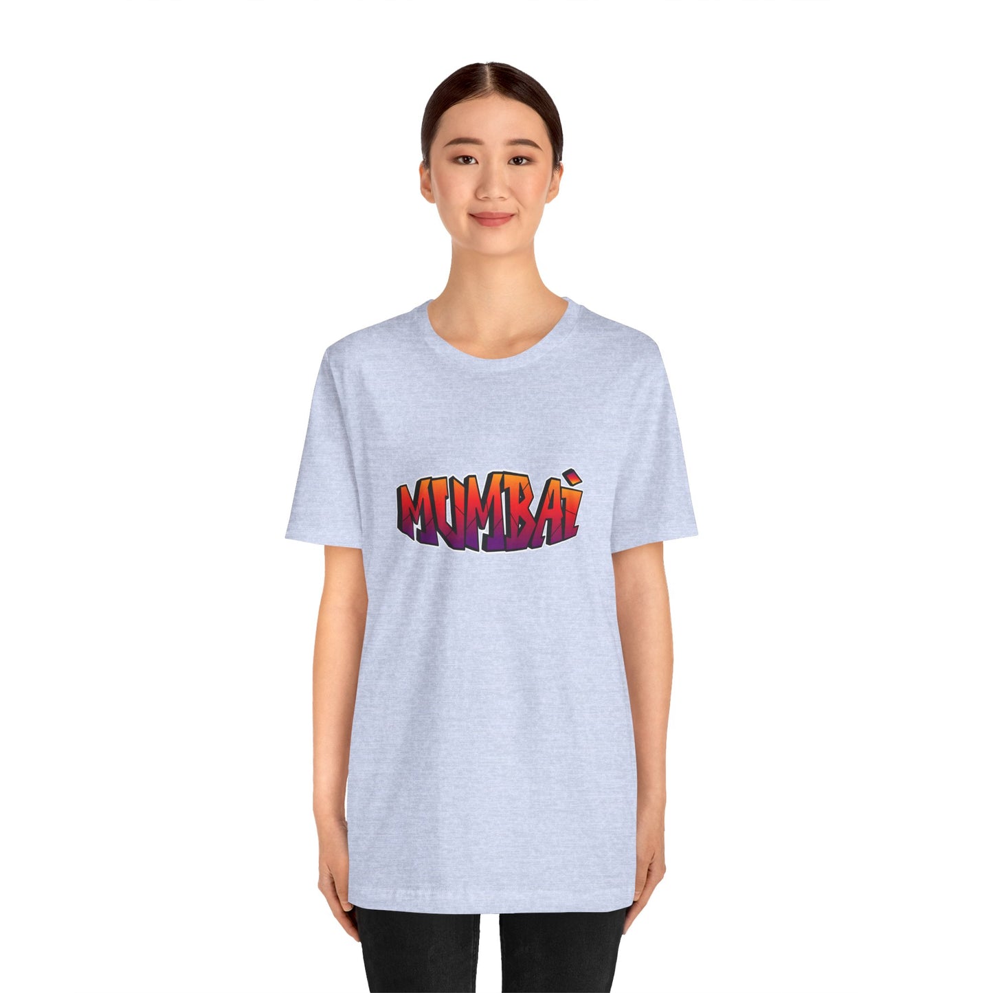Mumbai Graphic Unisex Tee - Perfect for Tours and Casual Wear - 12043