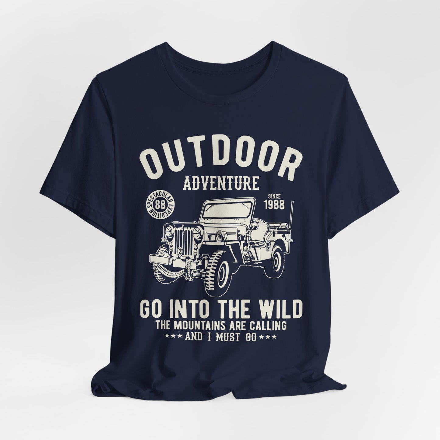 Outdoor Adventure - Unisex Jersey Short Sleeve Tee - 12899