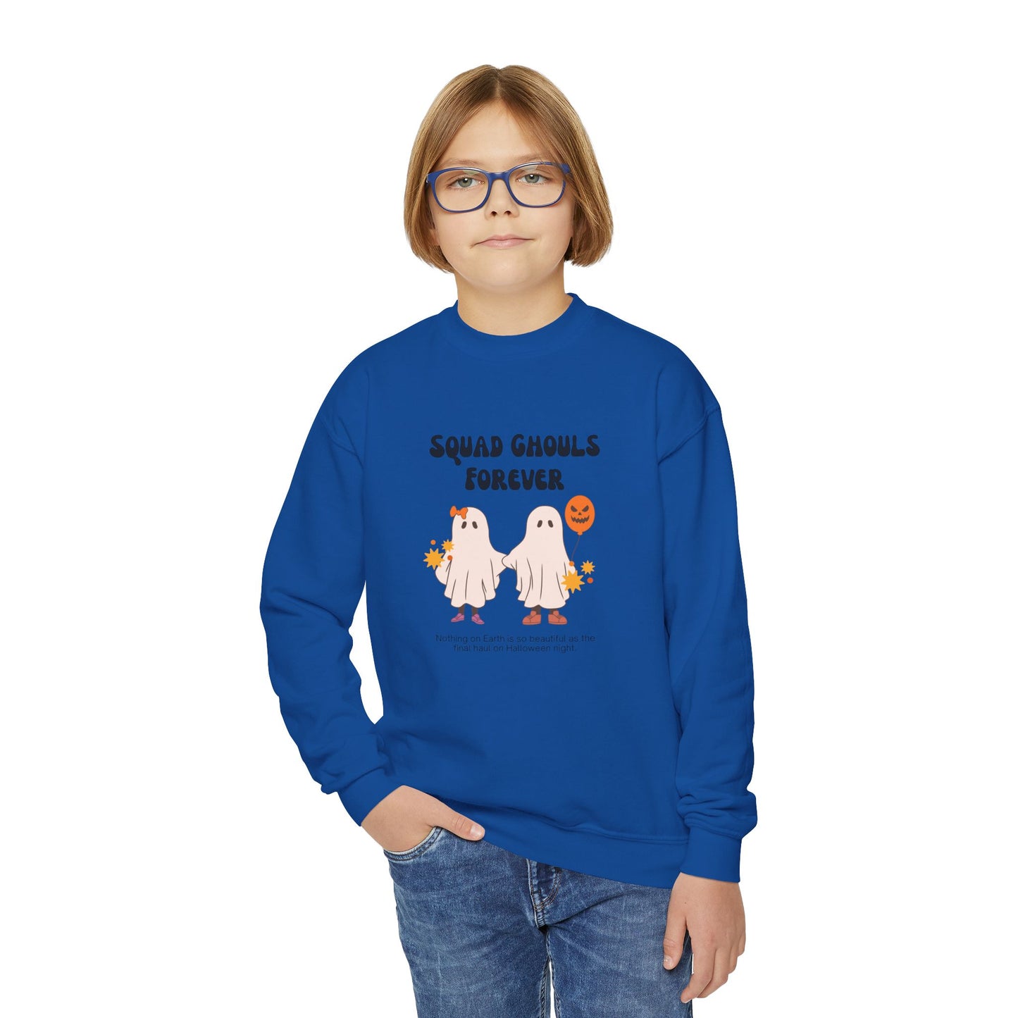 Squad Ghouls Forever - Youth Crewneck Sweatshirt