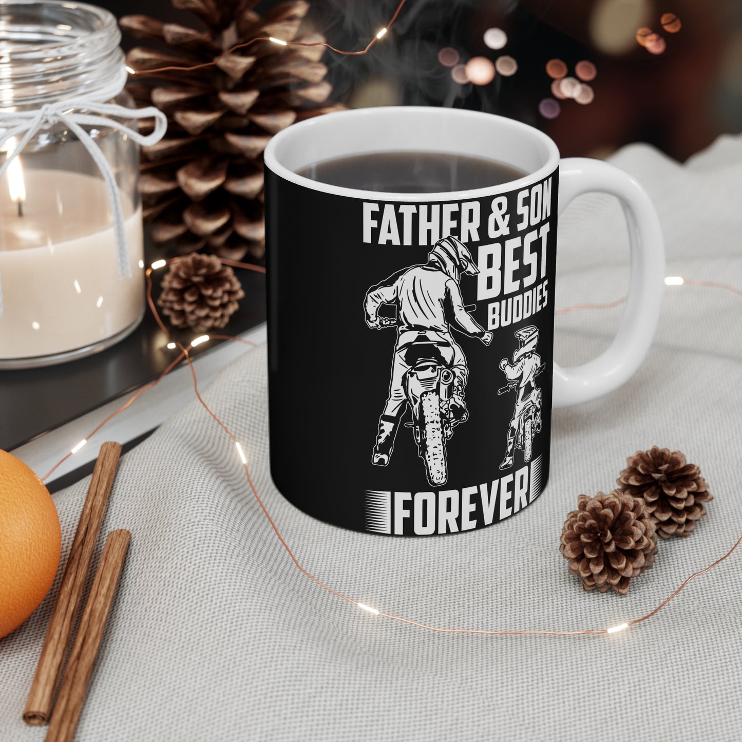 Father & Son, Best Buddies Forever - Mug 11oz - 12932