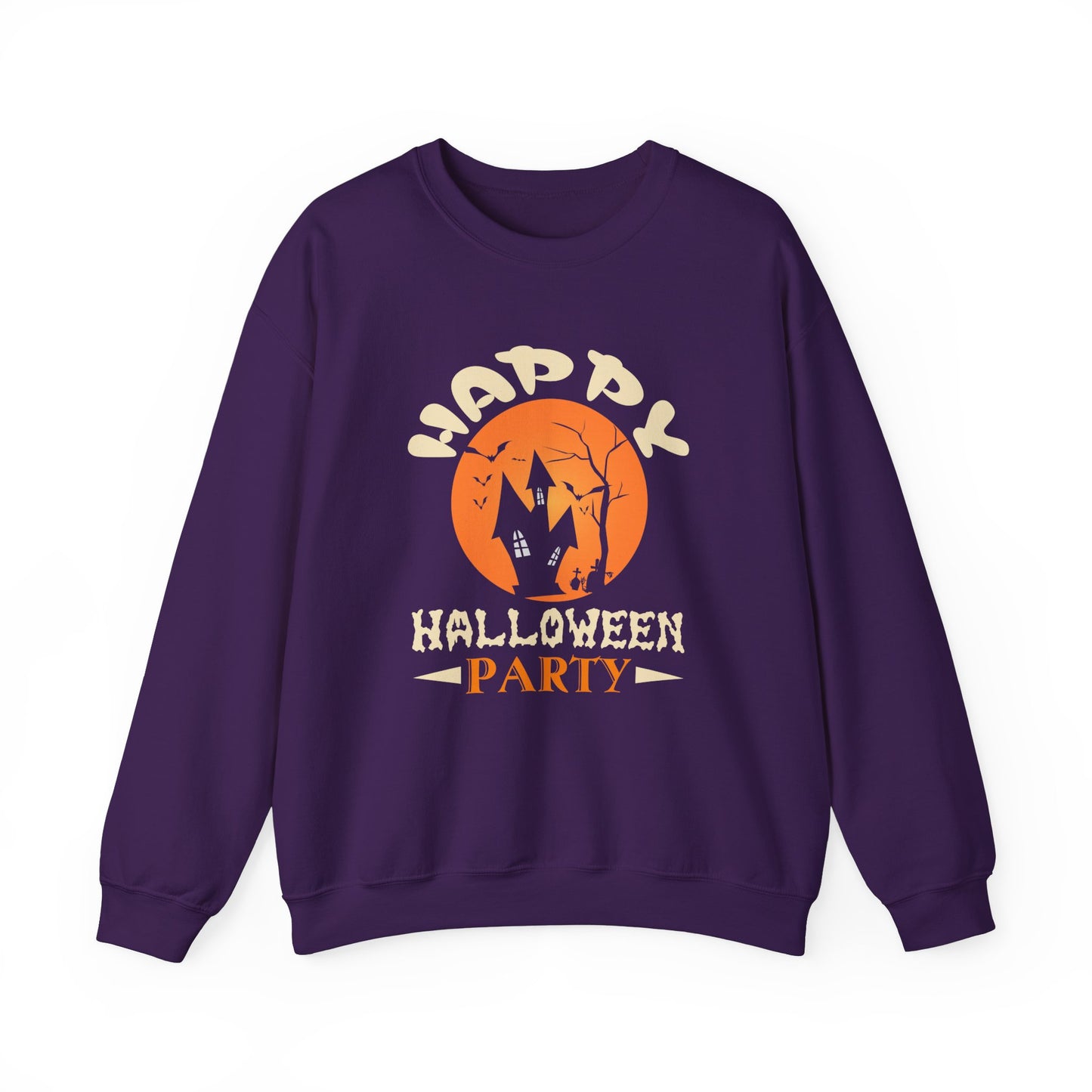 Happy Halloween Party - Unisex Heavy Blend™ Crewneck Sweatshirt