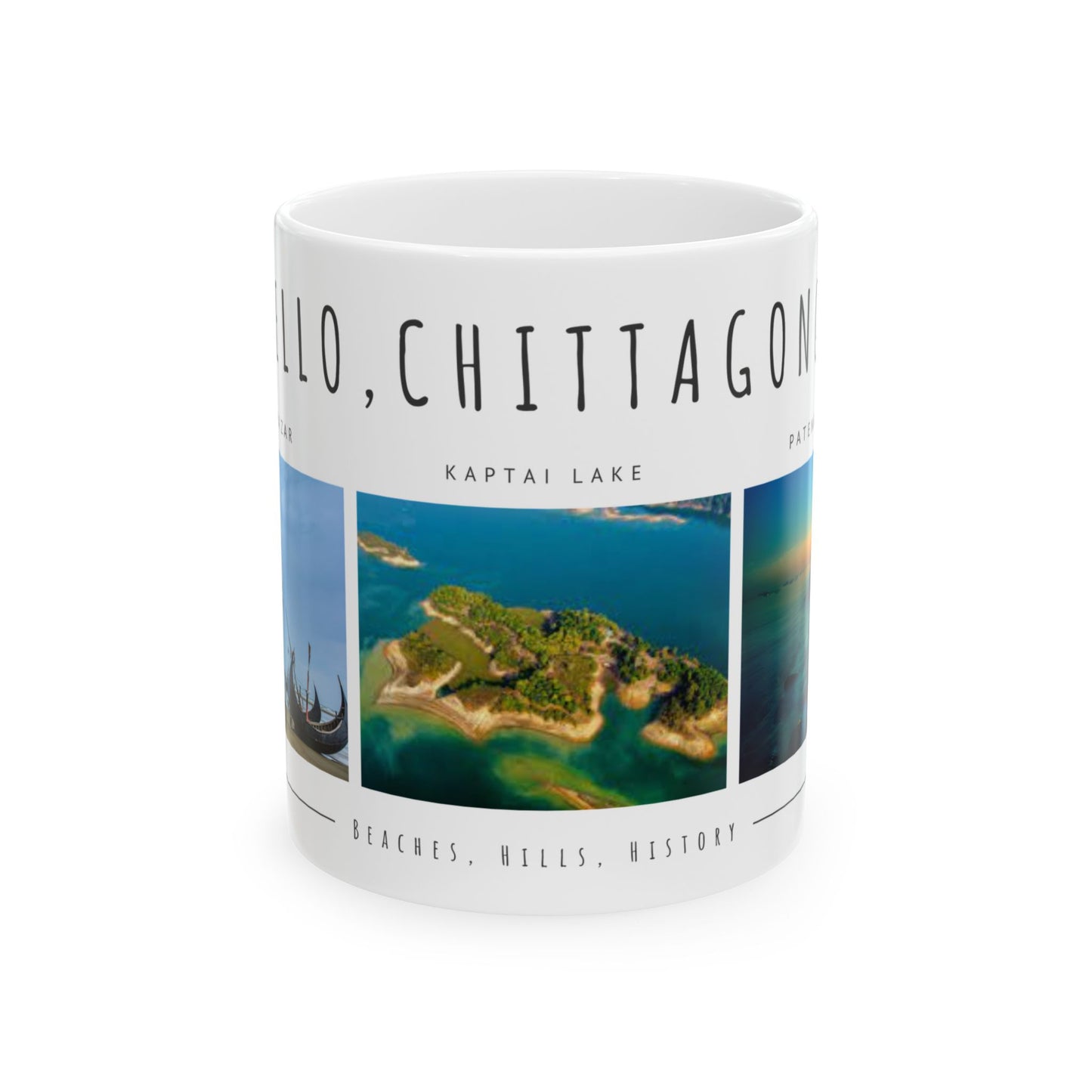 Hello Chittagong Ceramic Mug (11oz & 15oz) - 12213