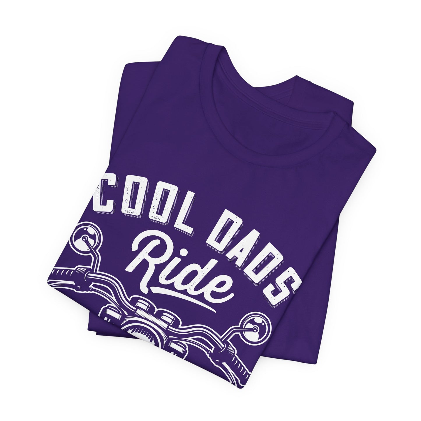 Cool Dads Ride Motorcycles - Unisex Jersey Short Sleeve Tee - 13700