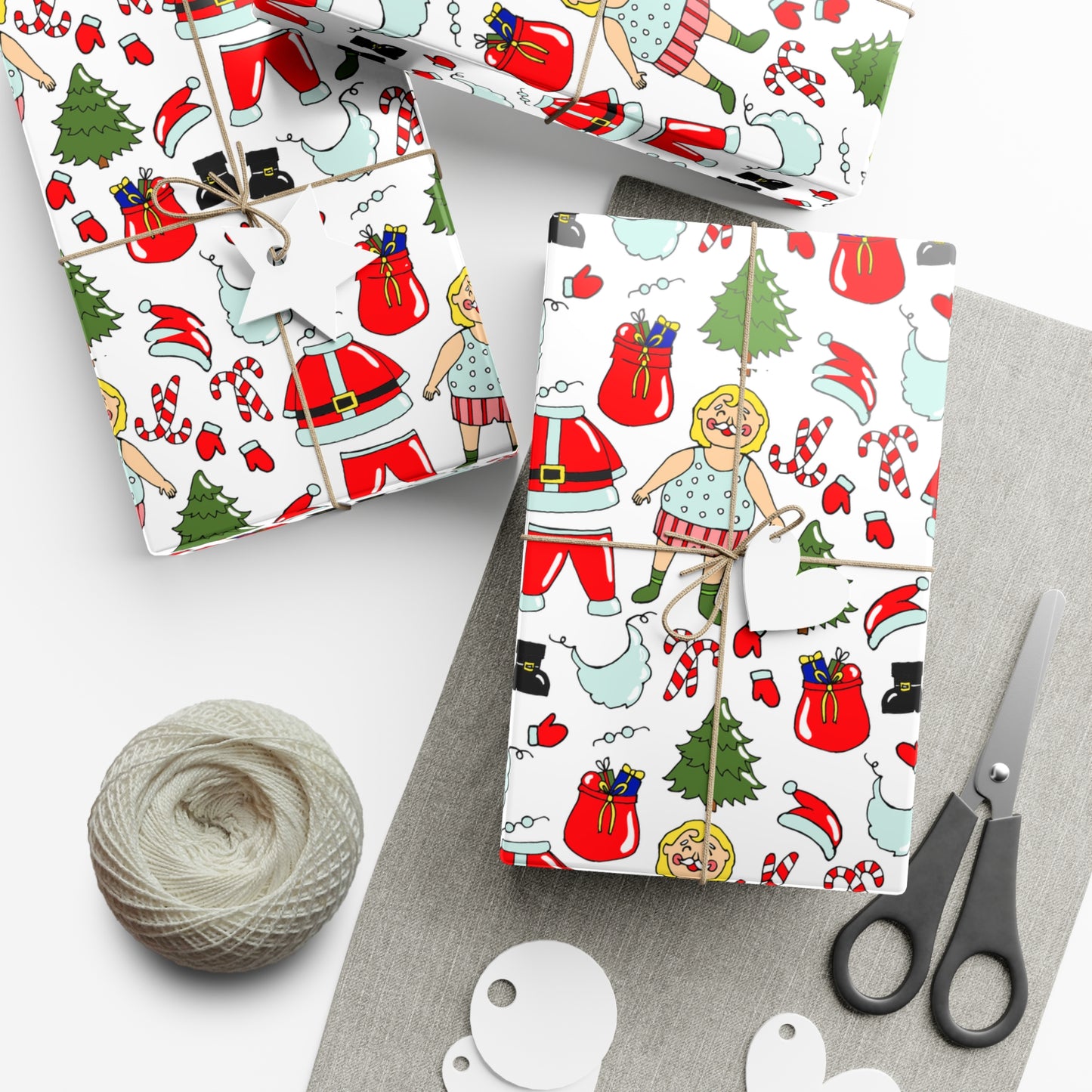 Merry Christmas - Gift Wrap Papers - 10103