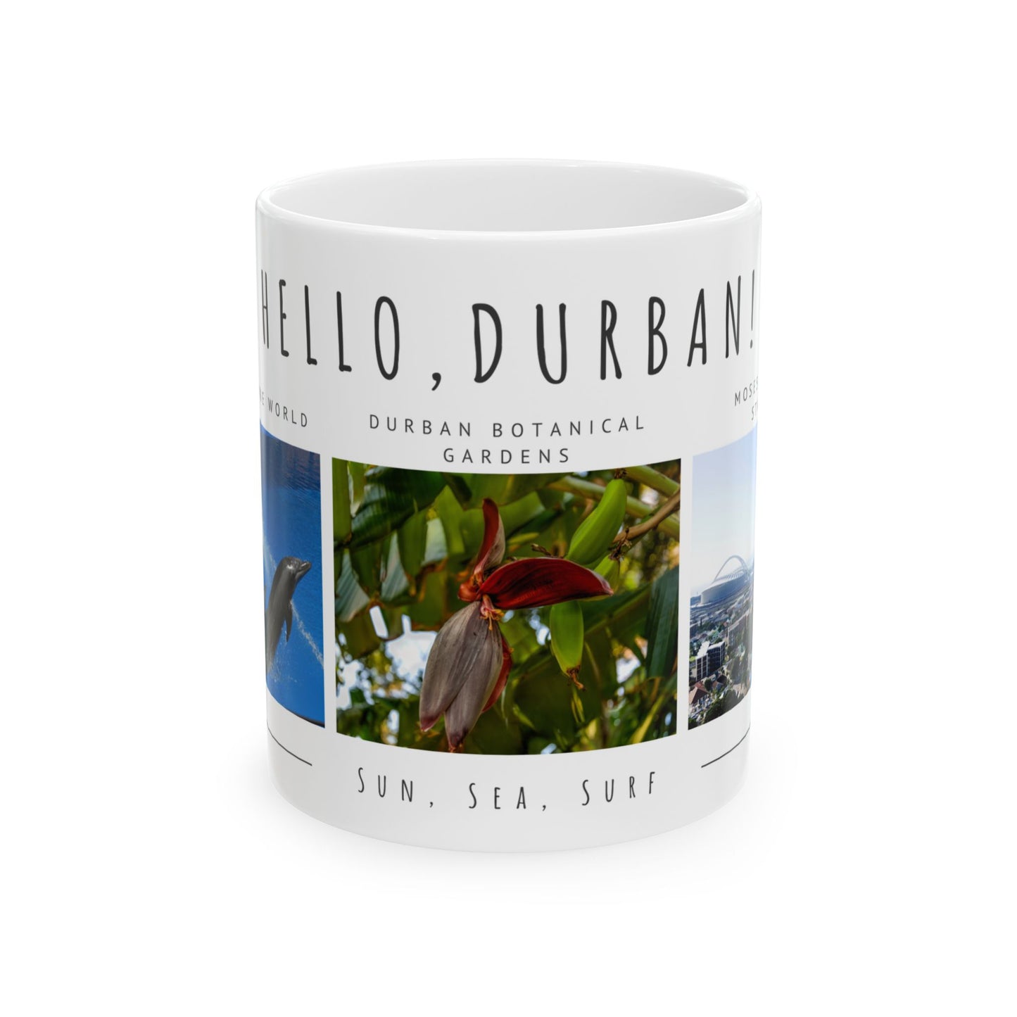 Hello Durban! Scenic Ceramic Mug - 11oz & 15oz - 12235