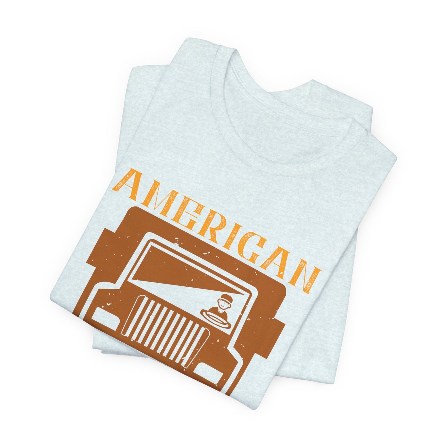 American Truck Driver - Unisex Jersey Short Sleeve Tee