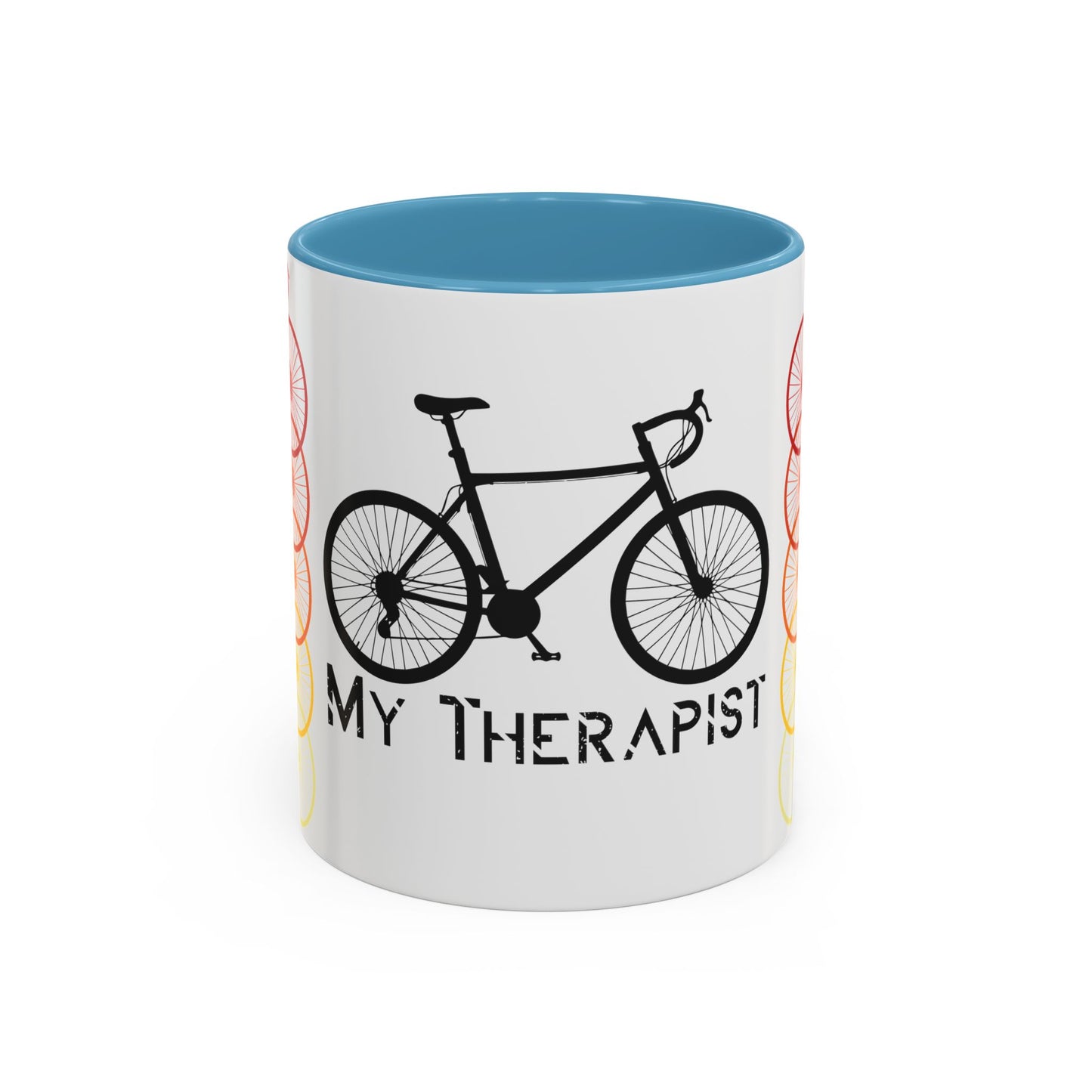 My Therapist - Accent Coffee Mug (11, 15oz)