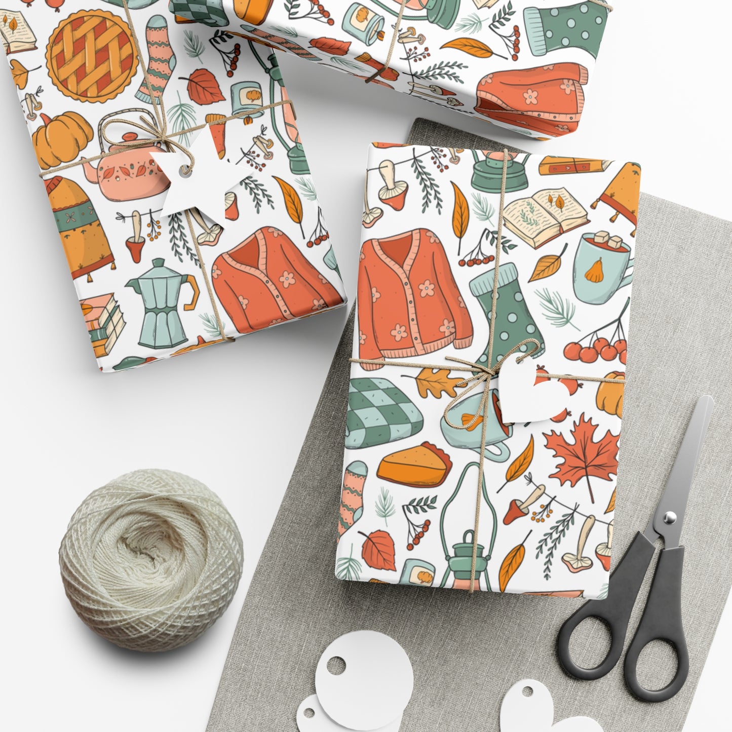 October Vibe - Gift Wrap Papers