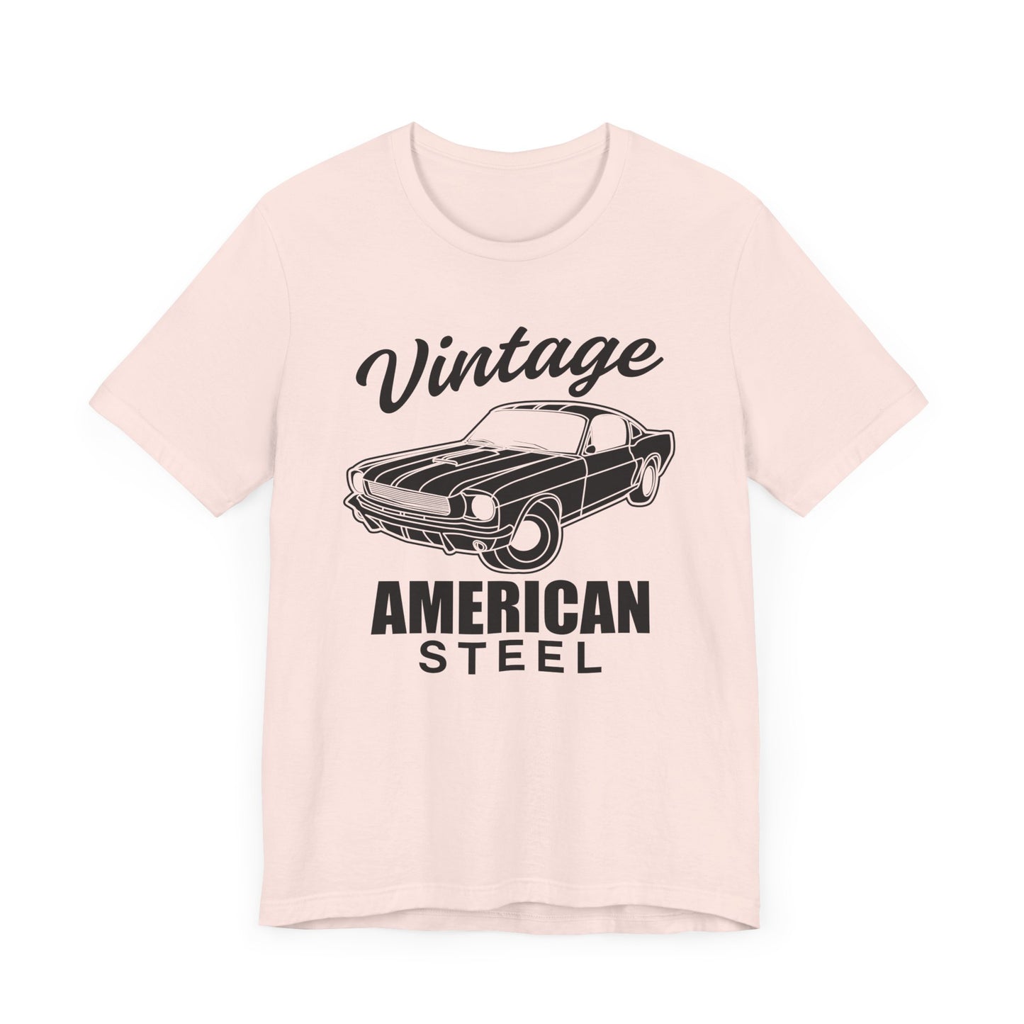Vintage American Steel - Unisex Jersey Short Sleeve Tee - 13032