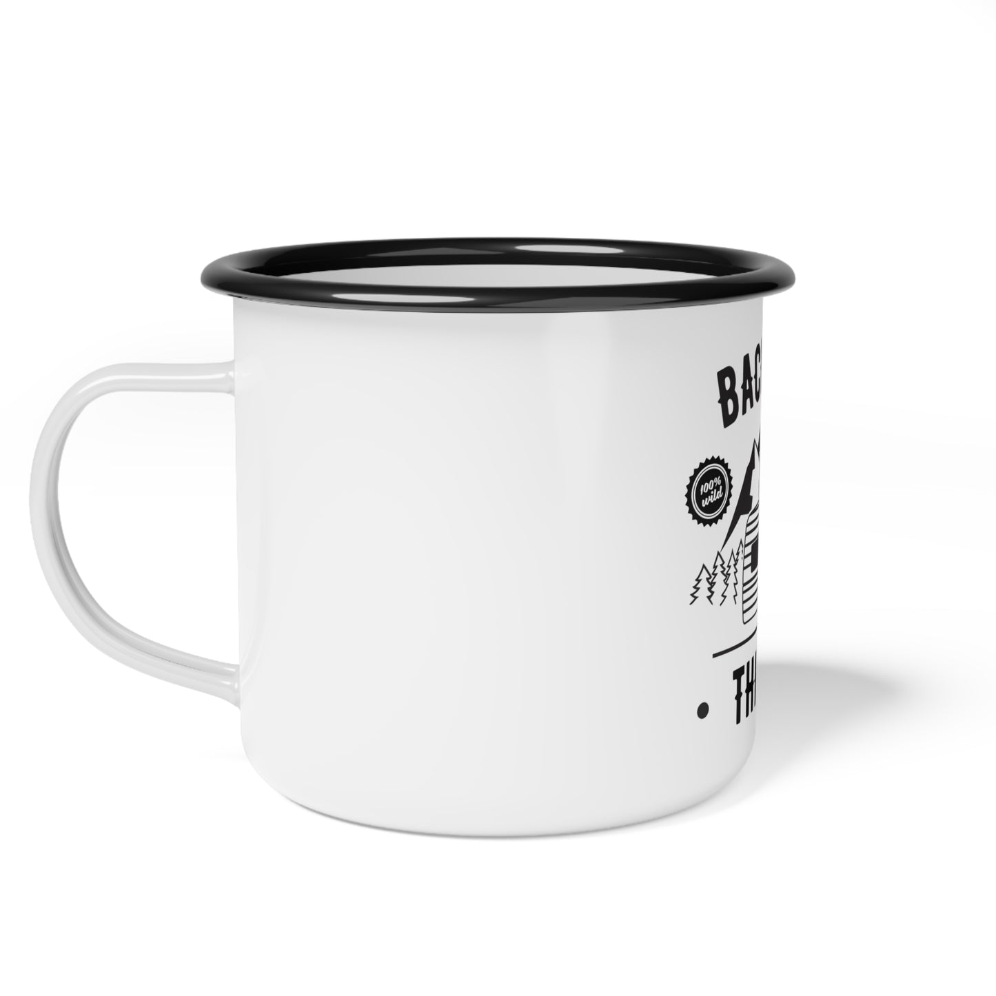 Camping: Back That, Thing Up - Enamel Camp Cup - 12617