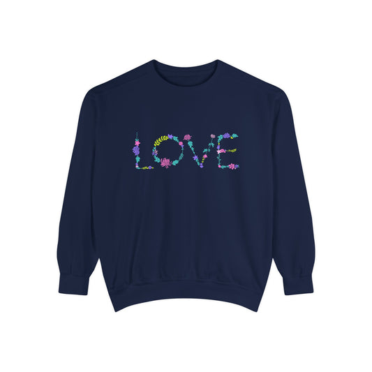 Love - Unisex Garment-Dyed Sweatshirt - 11806