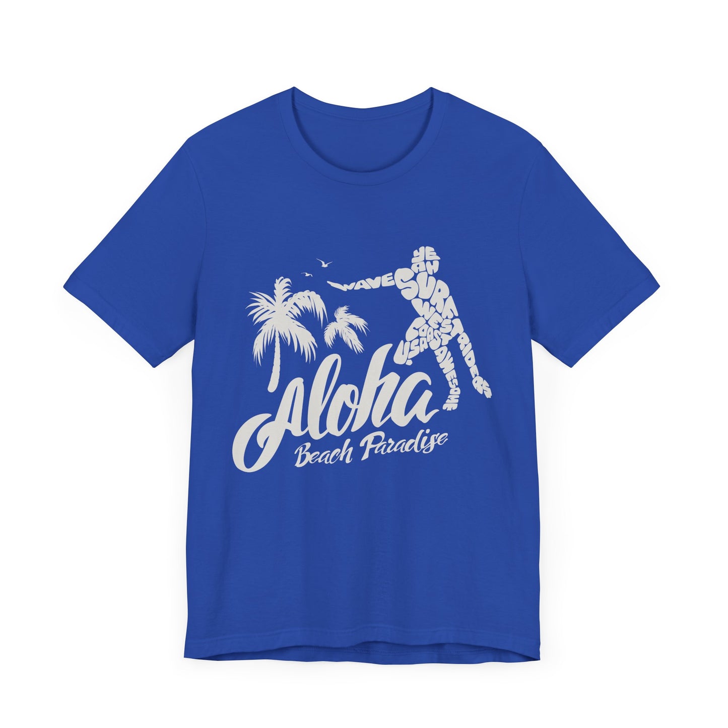 Aloha Beach Paradise - Unisex Jersey Short Sleeve Tee - 13180