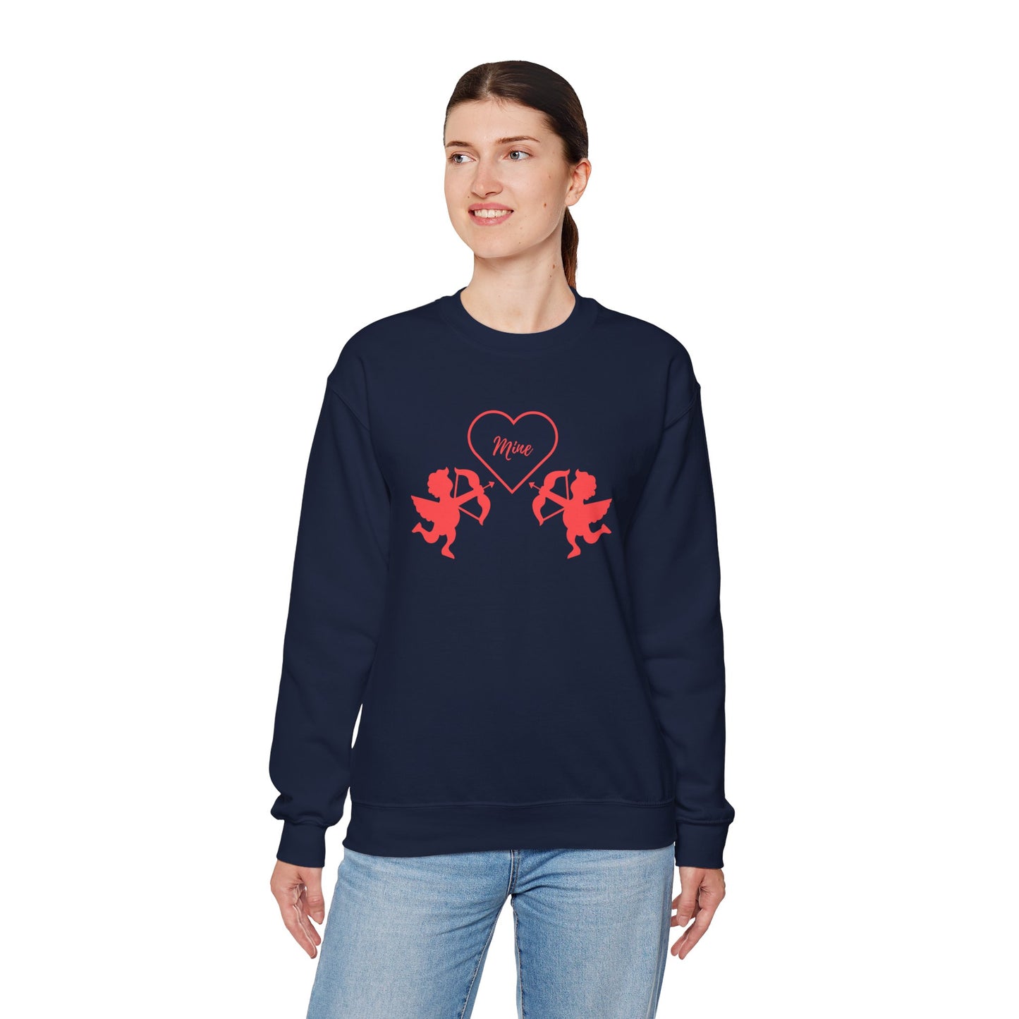 Angels, Mine - Unisex Heavy Blend™ Crewneck Sweatshirt - 11551