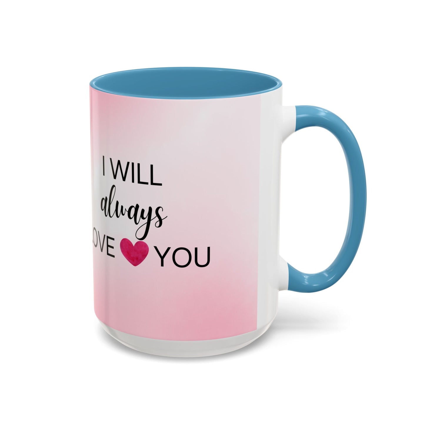 Male and Female Penguins, I will Always Love You - Accent Coffee Mug (11, 15oz) - 11018