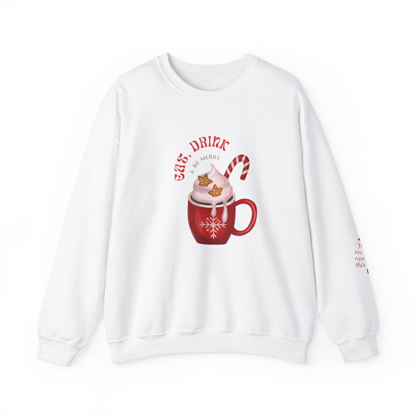 Eat Drink & Be Merry - Unisex Heavy Blend™ Crewneck Sweatshirt - 10509