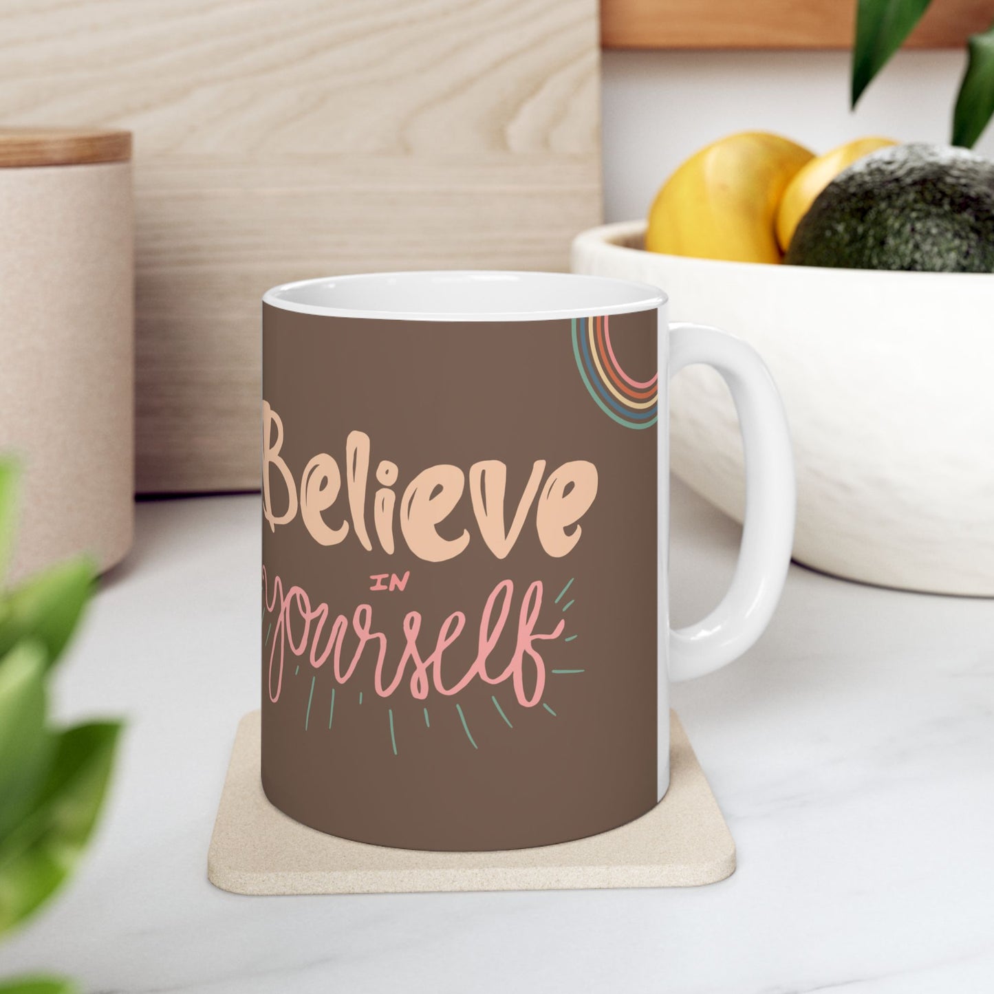 Believe In Yourself - Ceramic Mug, (11oz, 15oz) - 11034