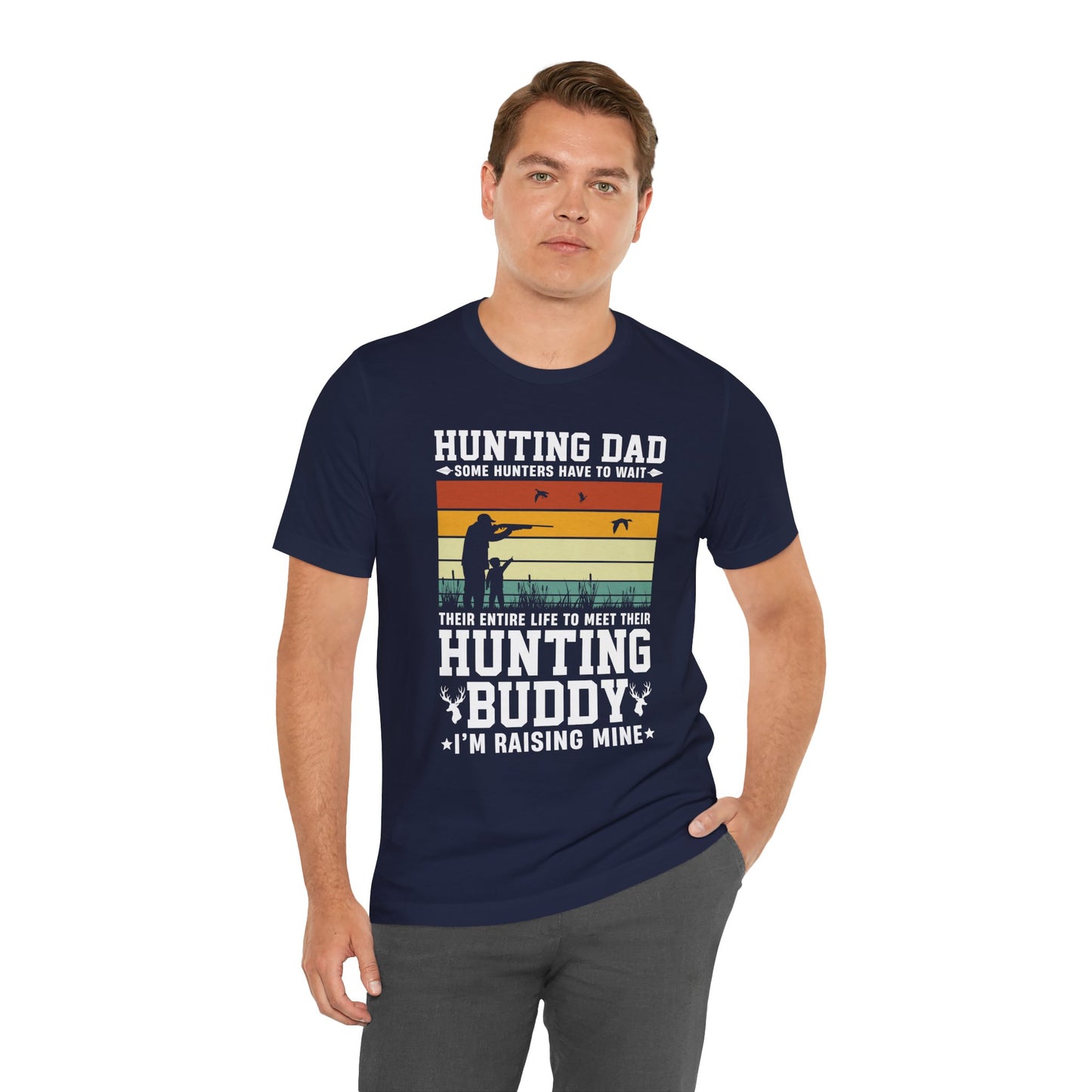 Hunting Dad - Unisex Jersey Short Sleeve Tee - 13770