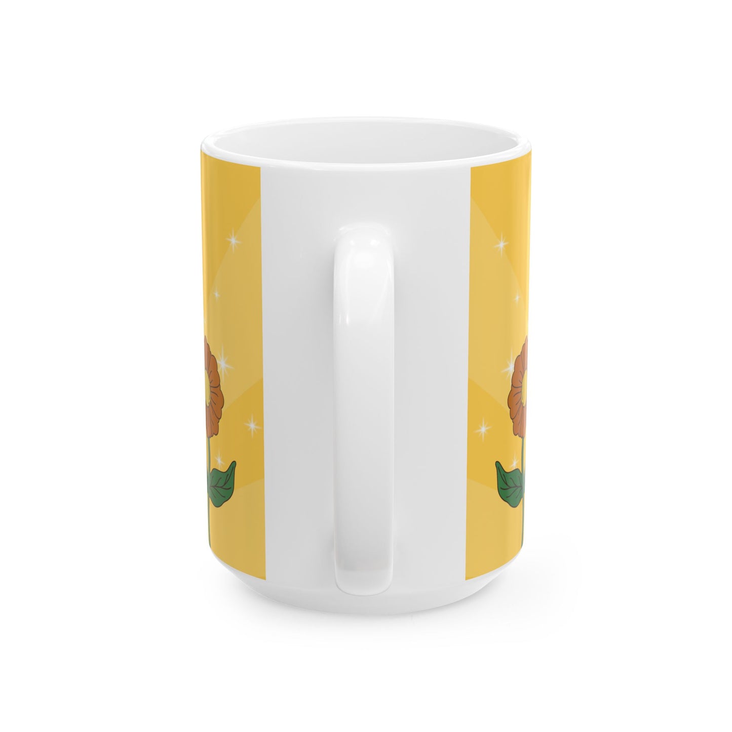 Sunflowers, Enjoy Little Things - Ceramic Mug, (11oz, 15oz) - 11036