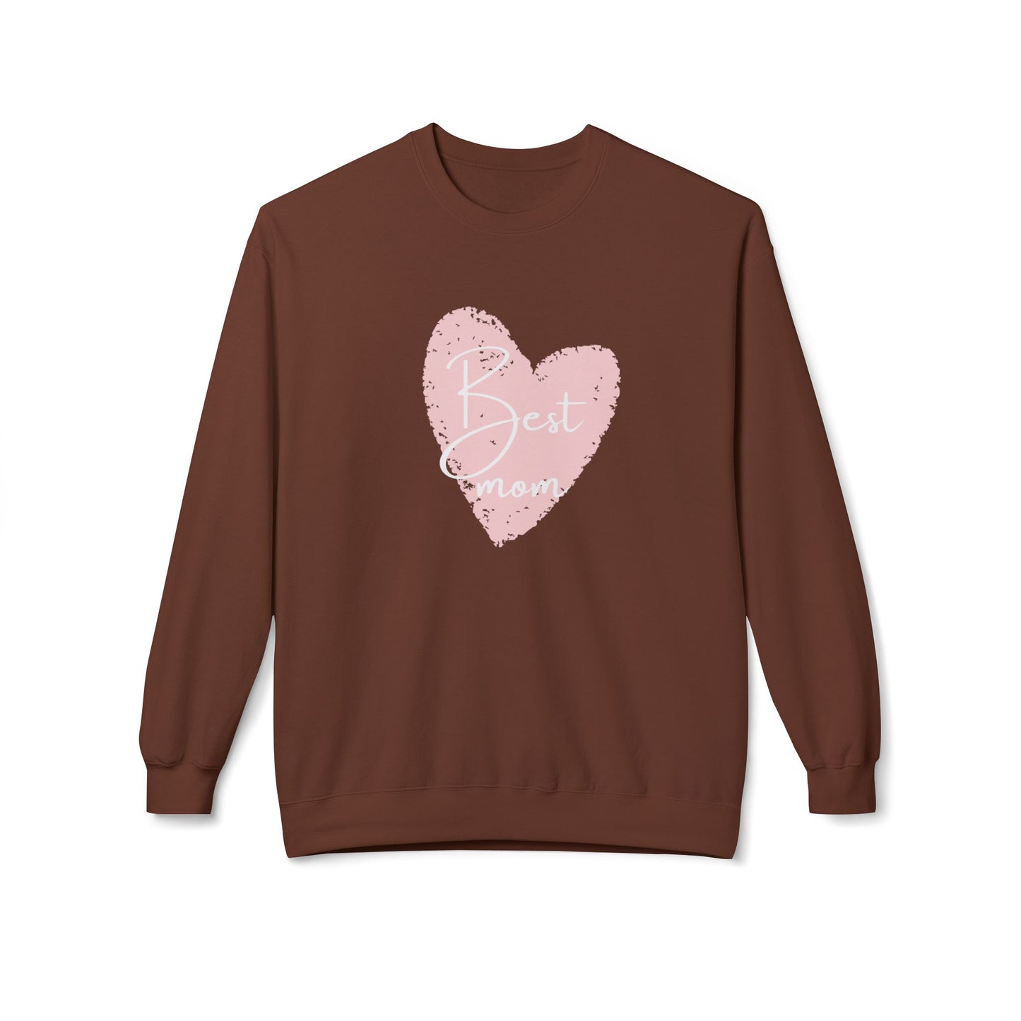 Best Mom - Unisex Midweight Softstyle Fleece Crewneck Sweatshirt - 11804