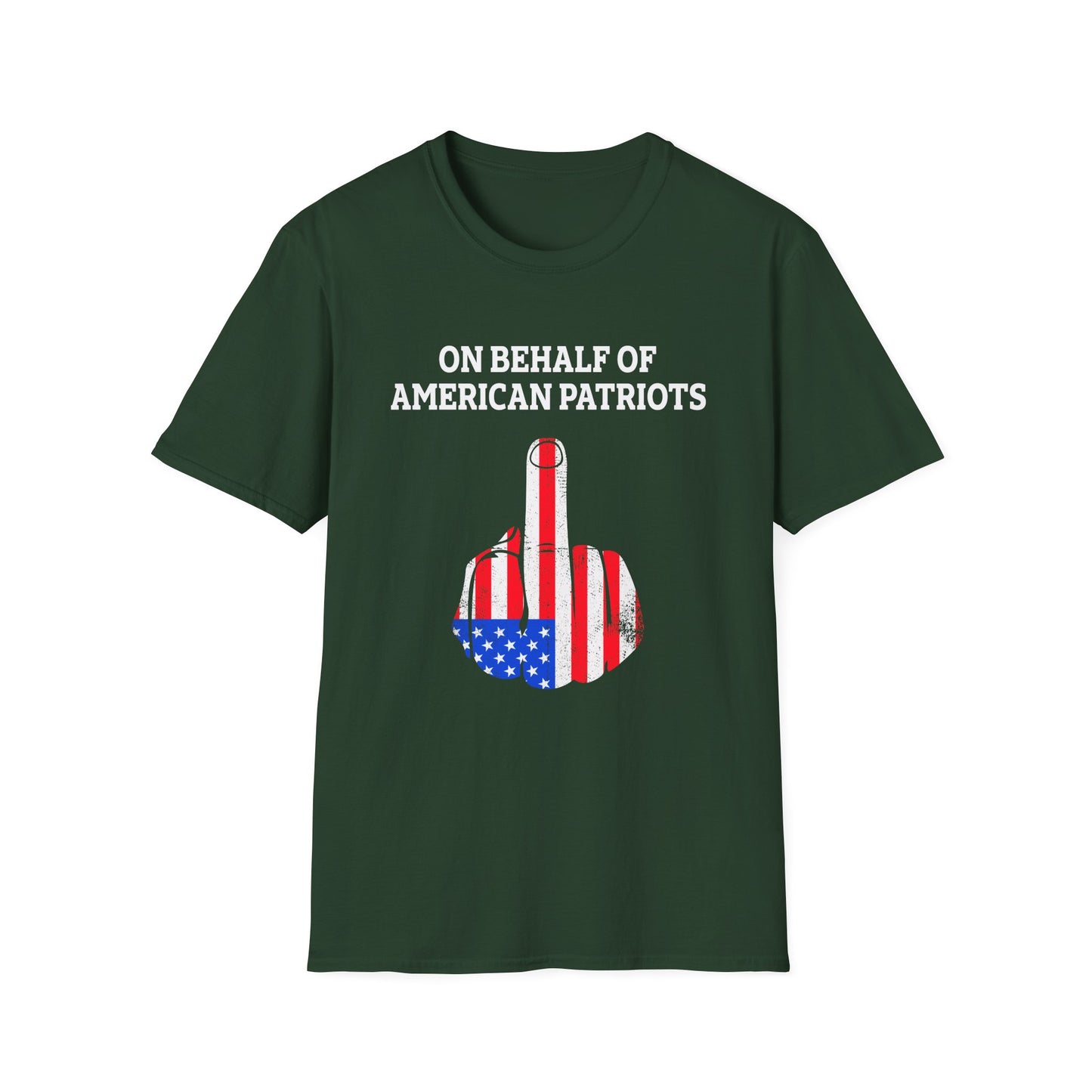 Patriotic Graphic Tee, Funny T-Shirt for Freedom Lovers, Gift for Veterans, Independence Day Wear, Casual Everyday Style - 13653