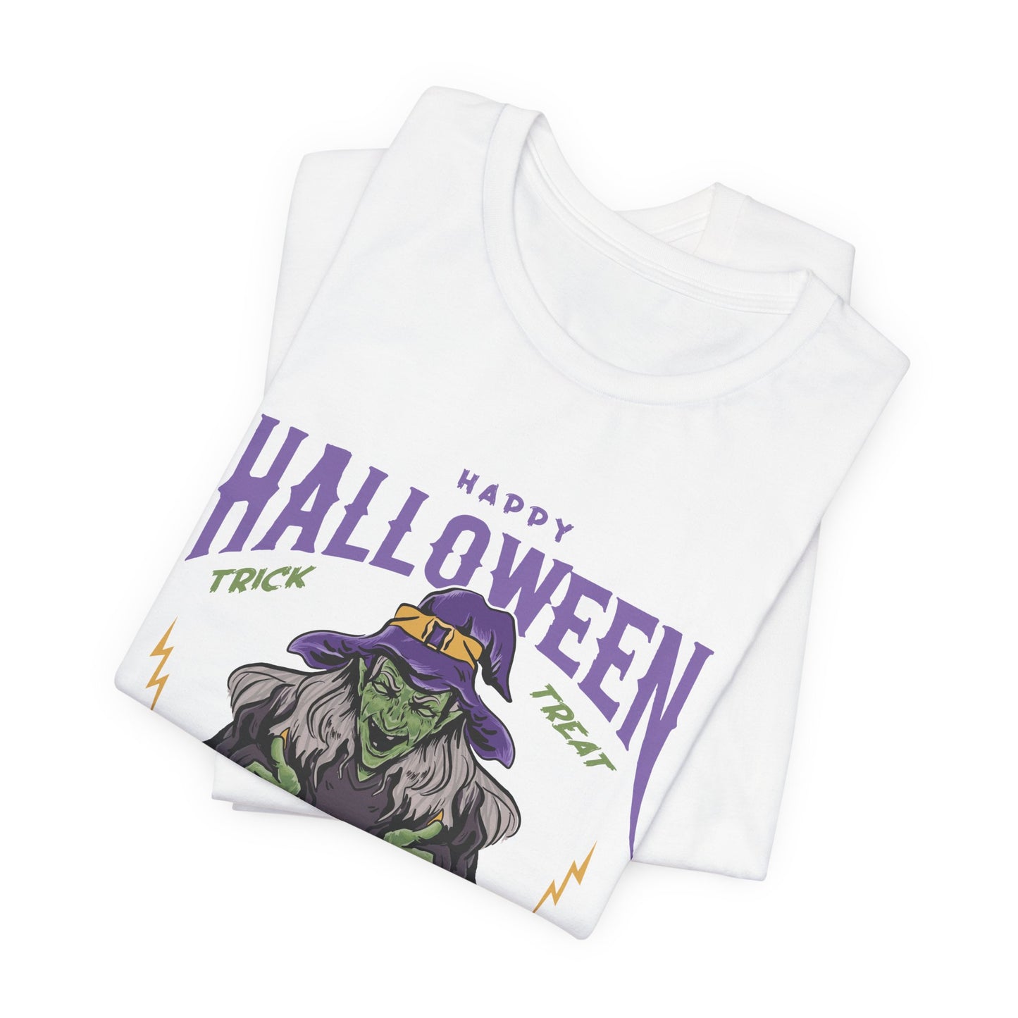 Happy Halloween, What's Up Witches  - Unisex Jersey Short Sleeve Tee