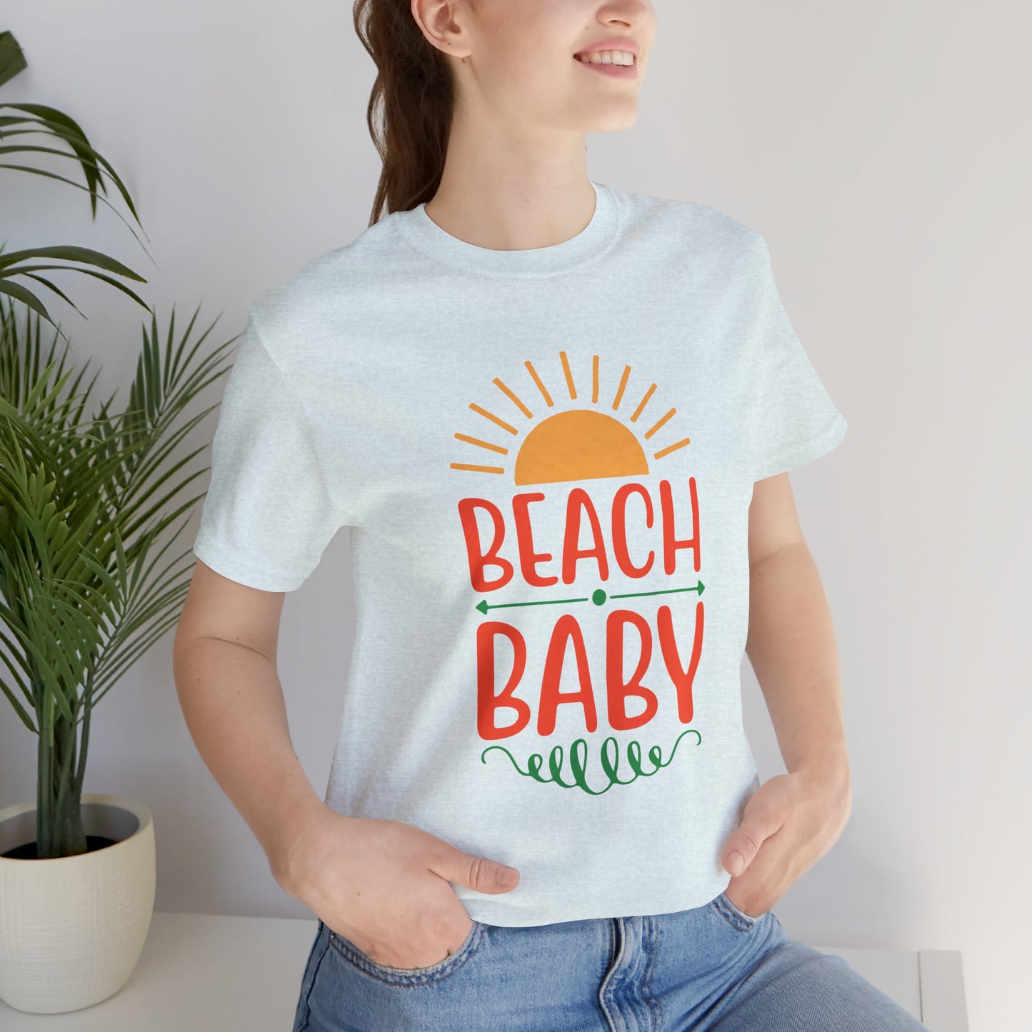 Beach Baby - Unisex Jersey Short Sleeve Tee - 13240