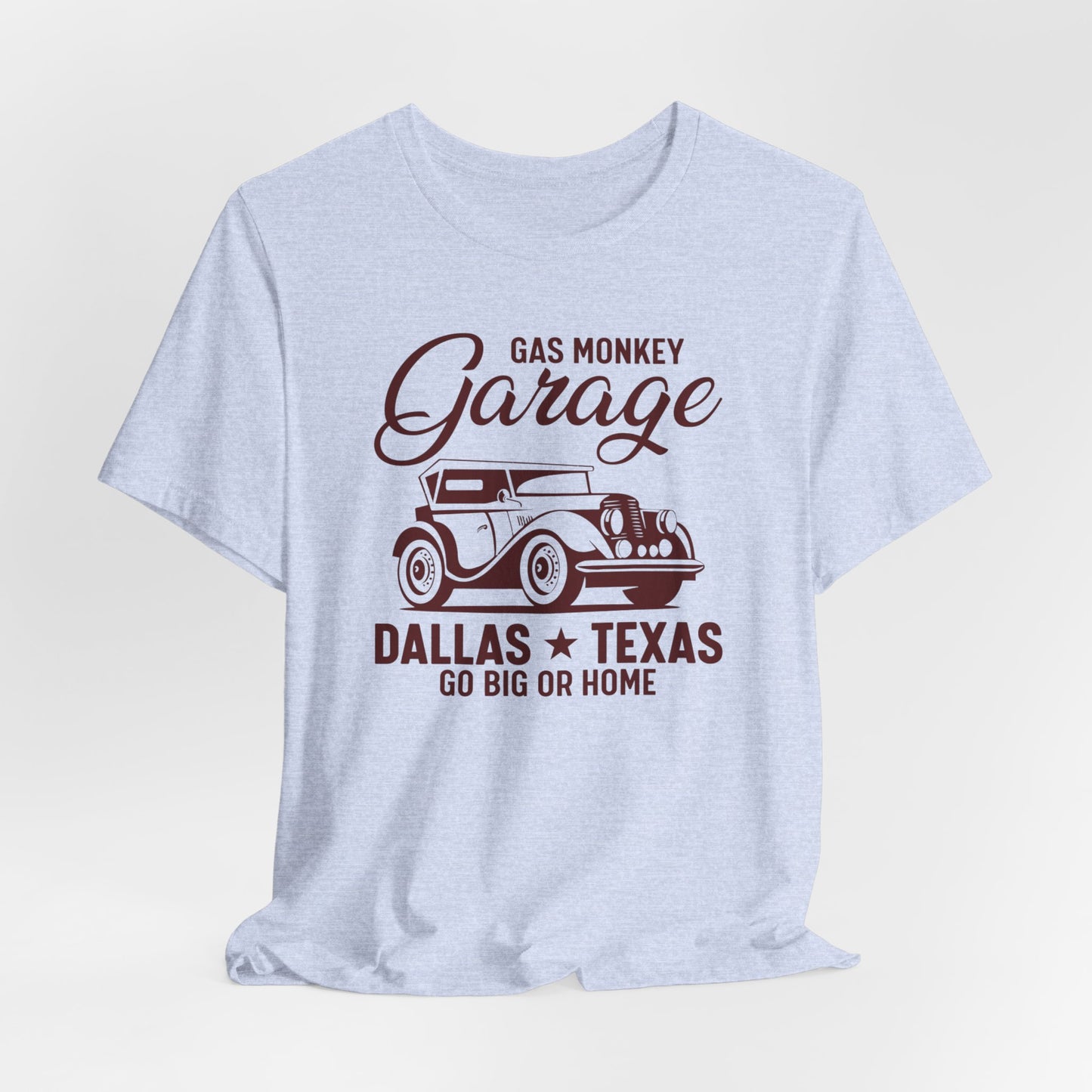 Gas Monkey Garage, Go Big or Home - Unisex Jersey Short Sleeve Tee