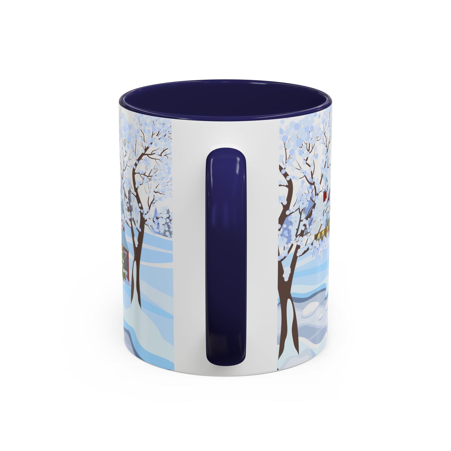 Winter Day Outside - Accent Coffee Mug (11, 15oz) - 10453