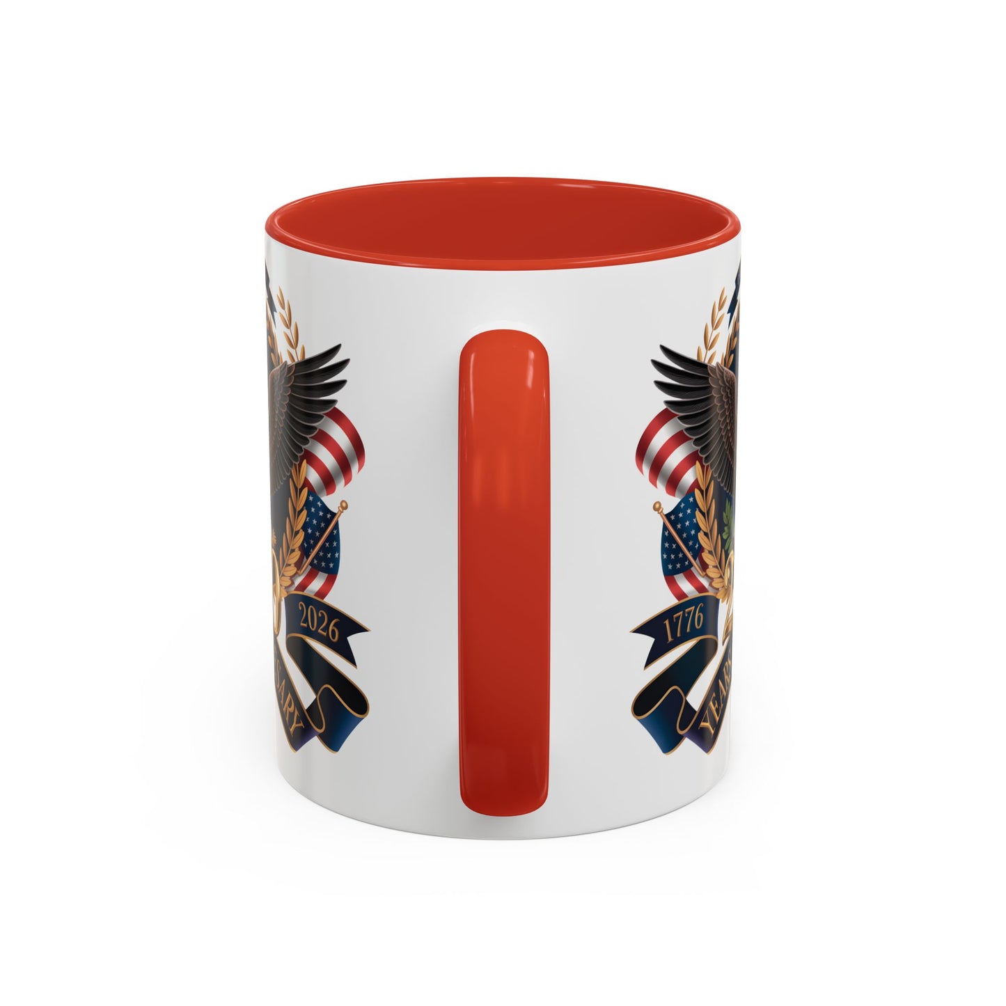 250th Anniversary Eagle Coffee Mug — Patriotic 1776–2026 Commemorative Accent Mug - 14871