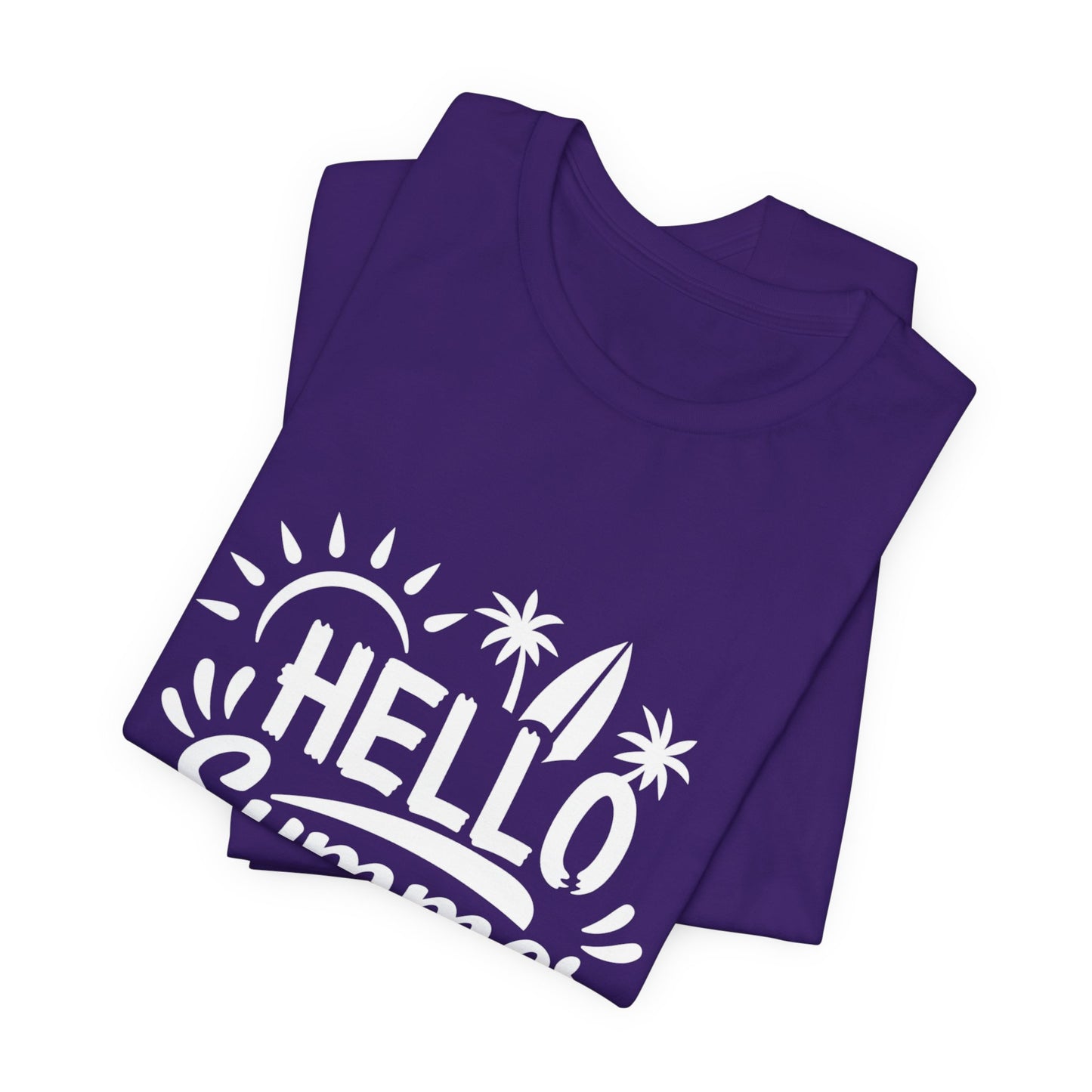 Hello Summer - Unisex Jersey Short Sleeve Tee - 13098