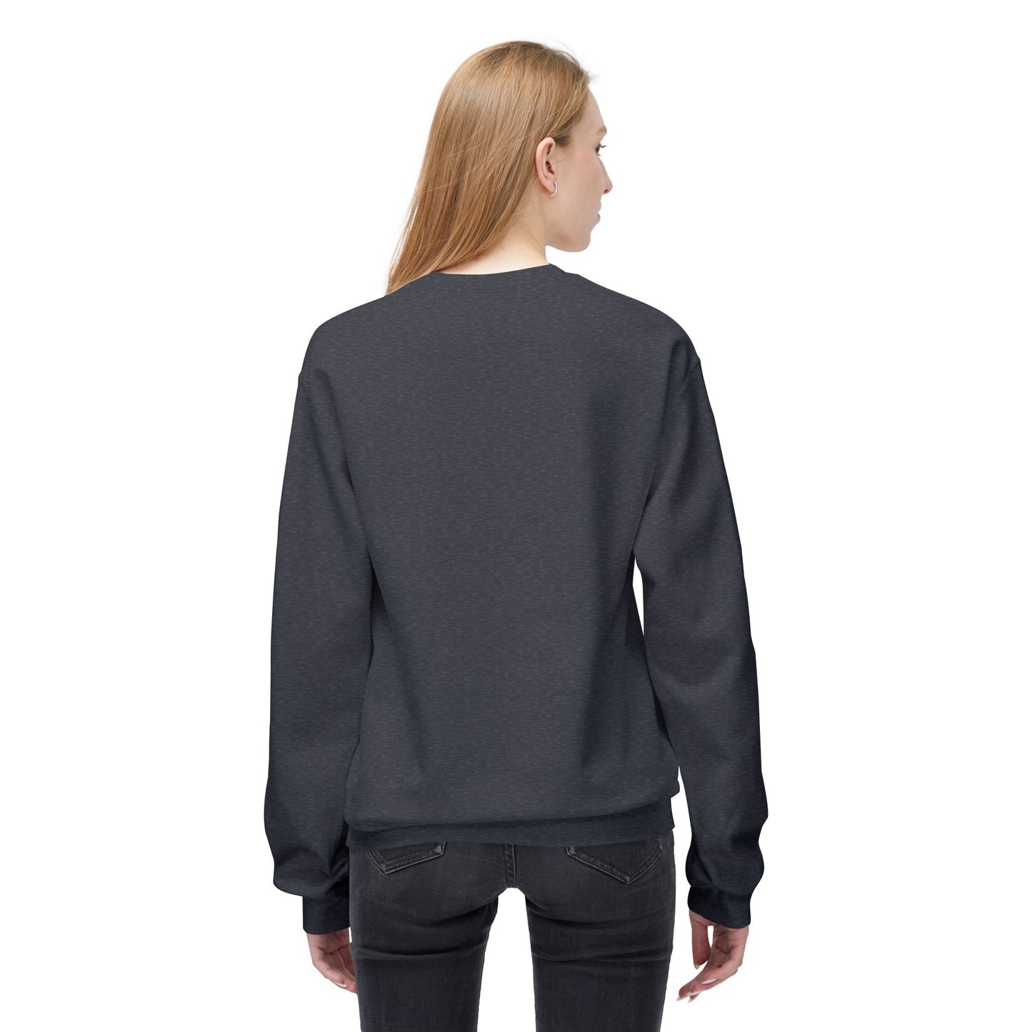 This Is What An Awesome Mom Looks Like - Unisex Midweight Softstyle Fleece Crewneck Sweatshirt - 11667