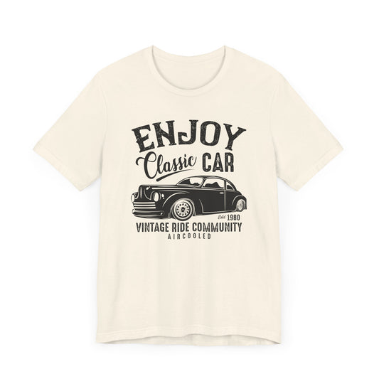 Enjoy Classic Car - Unisex Jersey Short Sleeve Tee - 12607