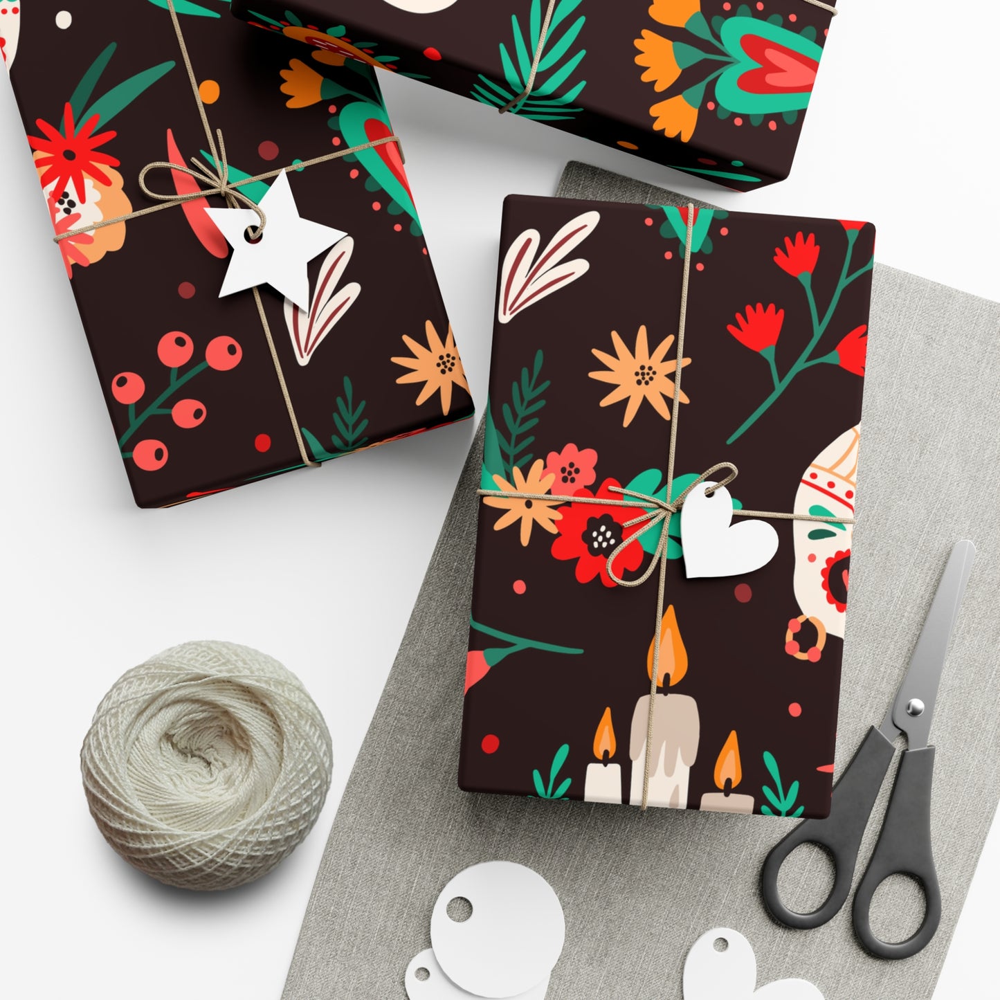 Black Ghost - Gift Wrap Papers - 13850