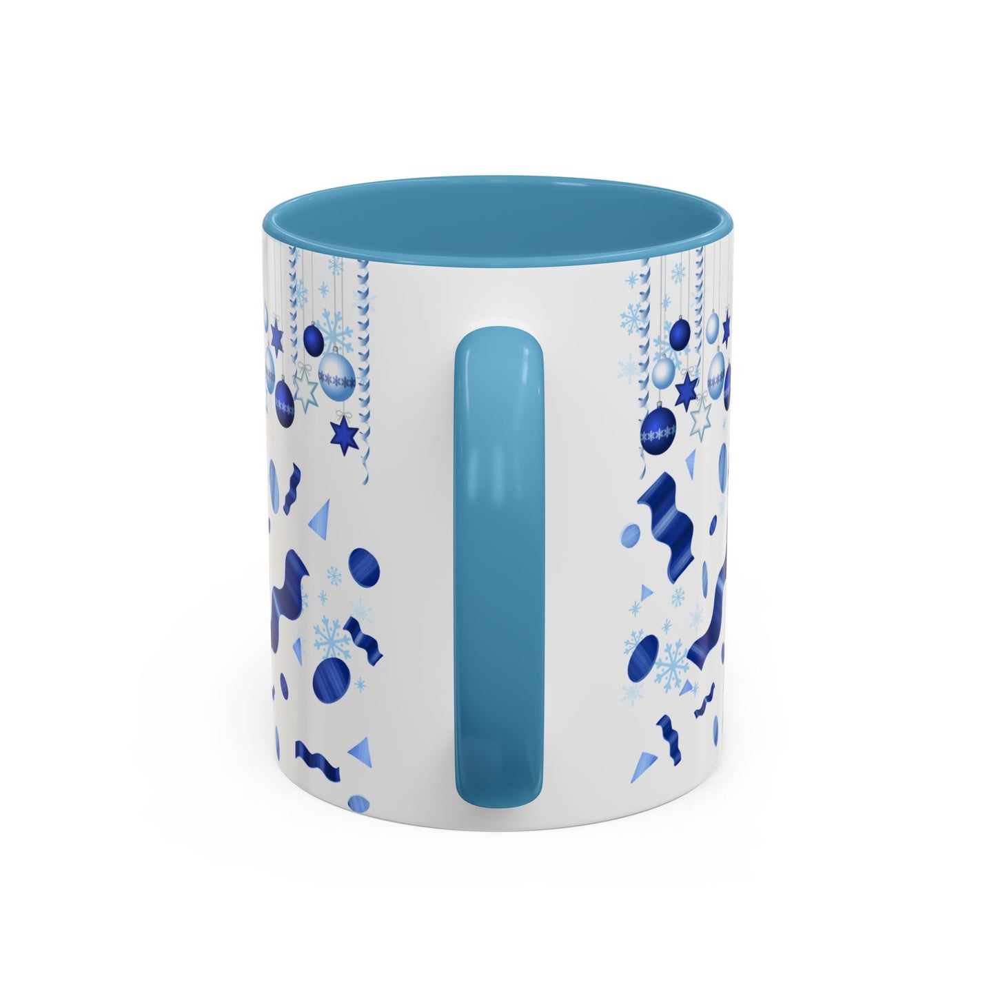 Blue Christmas - Accent Coffee Mug (11, 15oz)