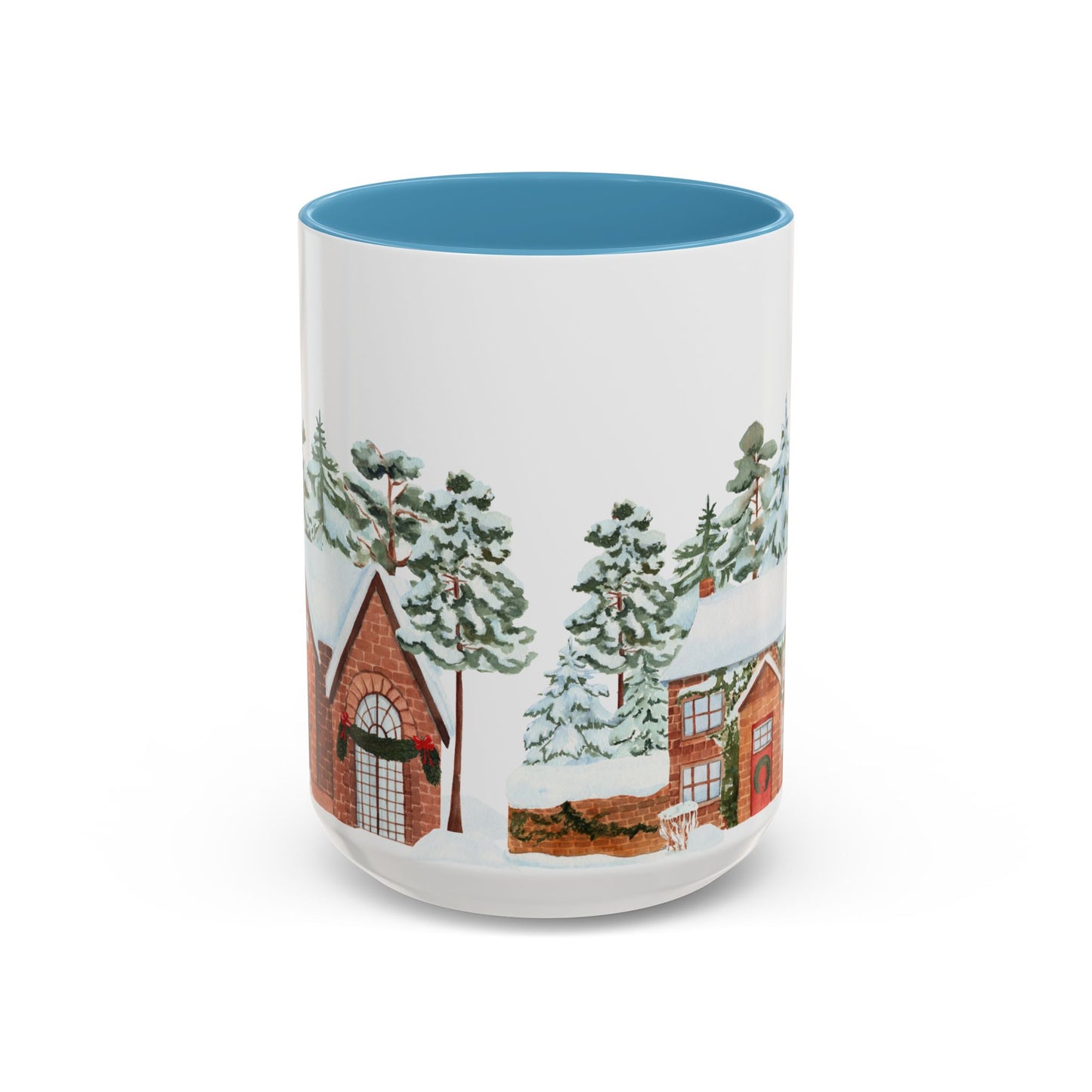 Christmas Houses - Accent Coffee Mug (11, 15oz) - 10456
