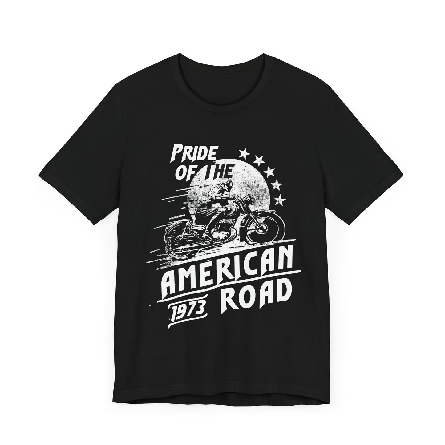 Pride Of The American Road - Unisex Jersey Short Sleeve Tee - 13404