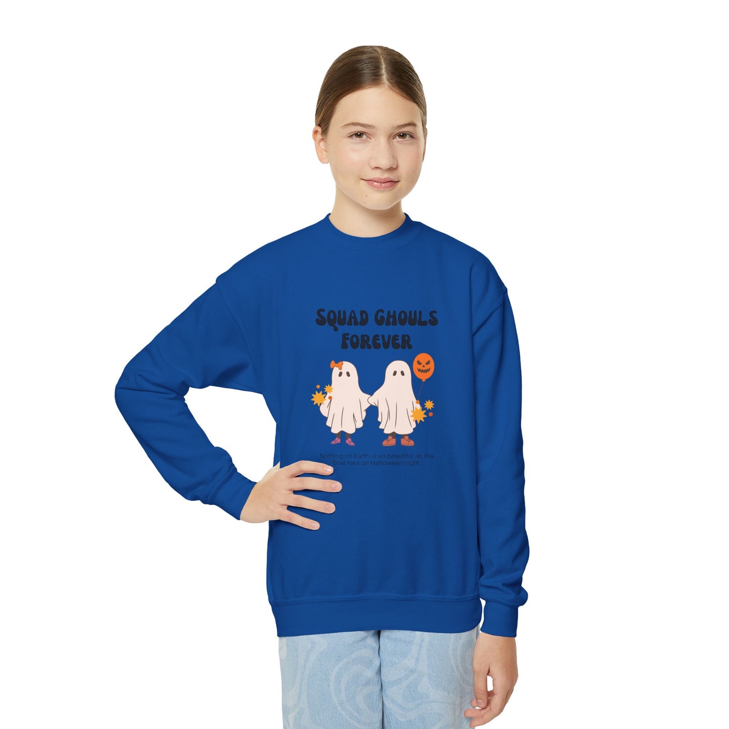 Squad Ghouls Forever - Youth Crewneck Sweatshirt