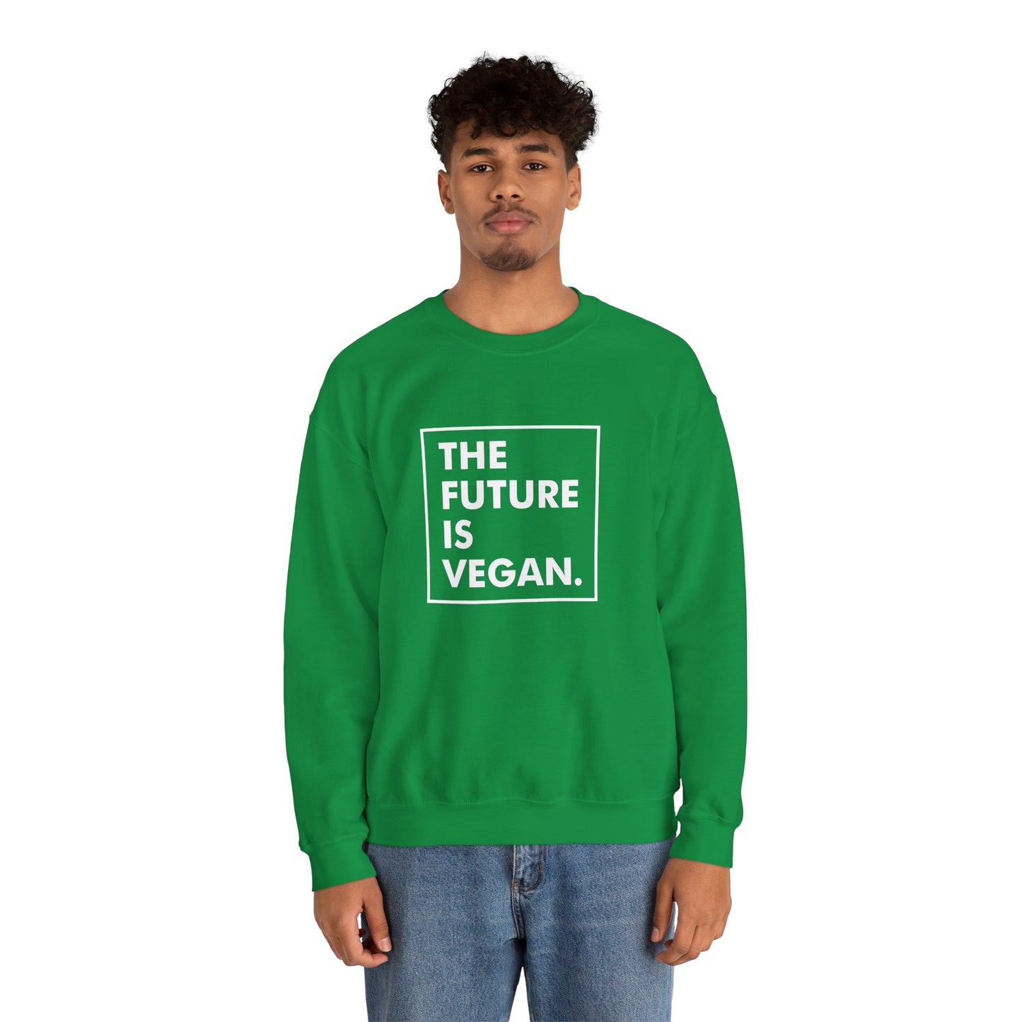 The Future is Vegan - Unisex Heavy Blend™ Crewneck Sweatshirt