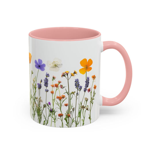 Wild Flowers - Accent Coffee Mug (11, 15oz) - 10401