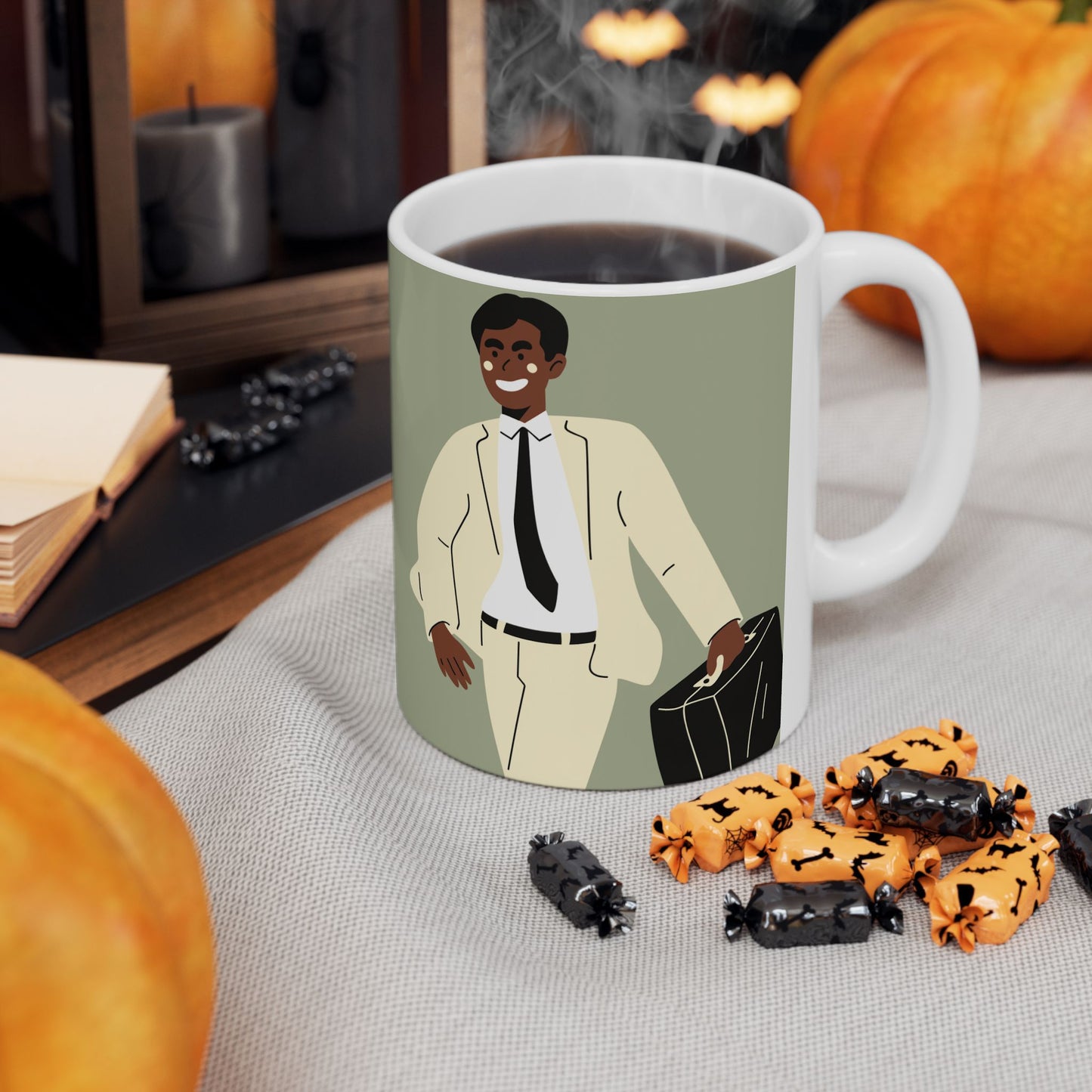 Father's Day Inspired Ceramic Mug - Perfect Gift for Dad, Inspirational Coffee Cup, Unique Father's Day Mug, 11oz 15oz - 14039