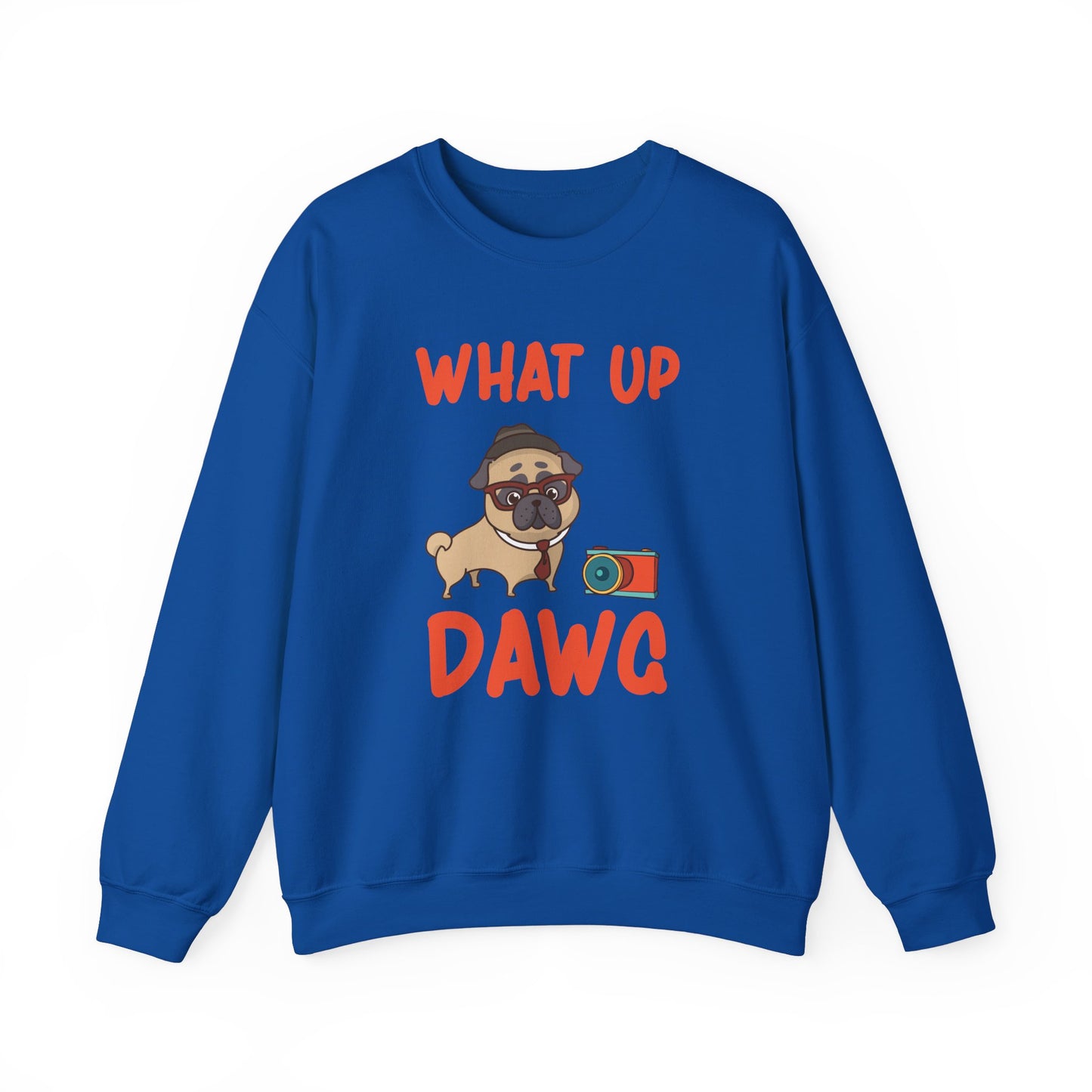 What up, Dawg - Unisex Heavy Blend™ Crewneck Sweatshirt