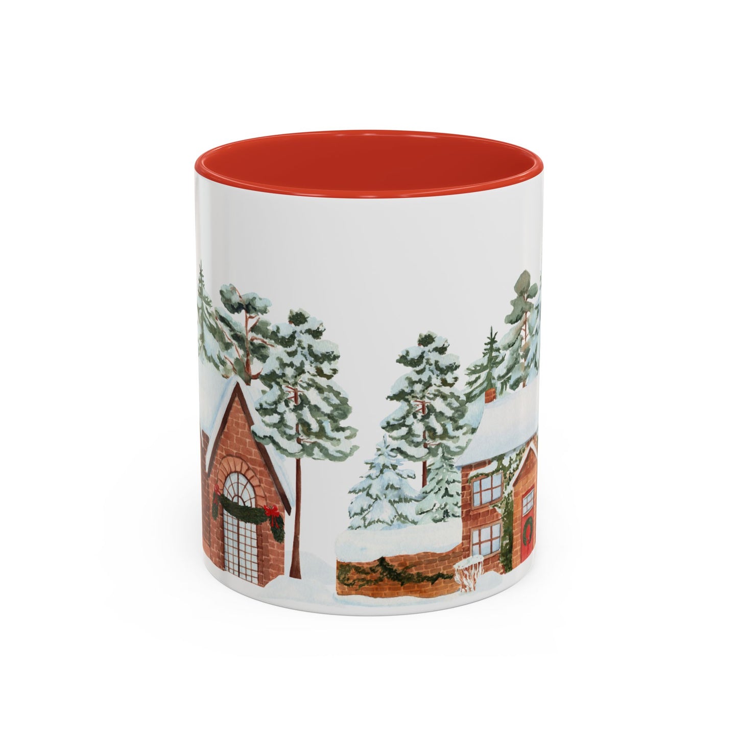 Christmas Houses - Accent Coffee Mug (11, 15oz) - 10456