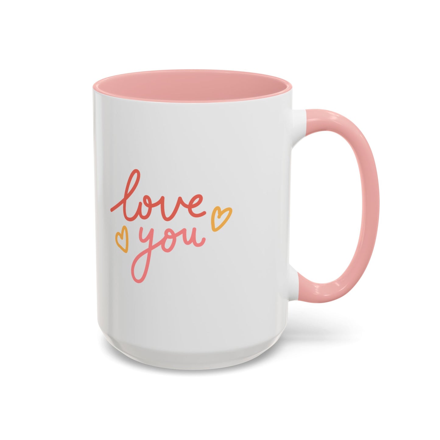 Love You - Accent Coffee Mug (11, 15oz) - 11190