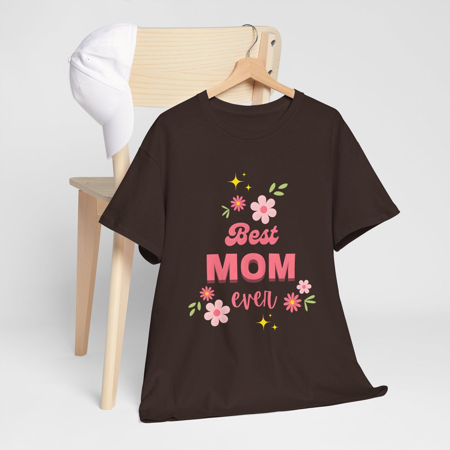 Best Mom Ever Shirt – Floral Mother’s Day Gift Tee - 14878