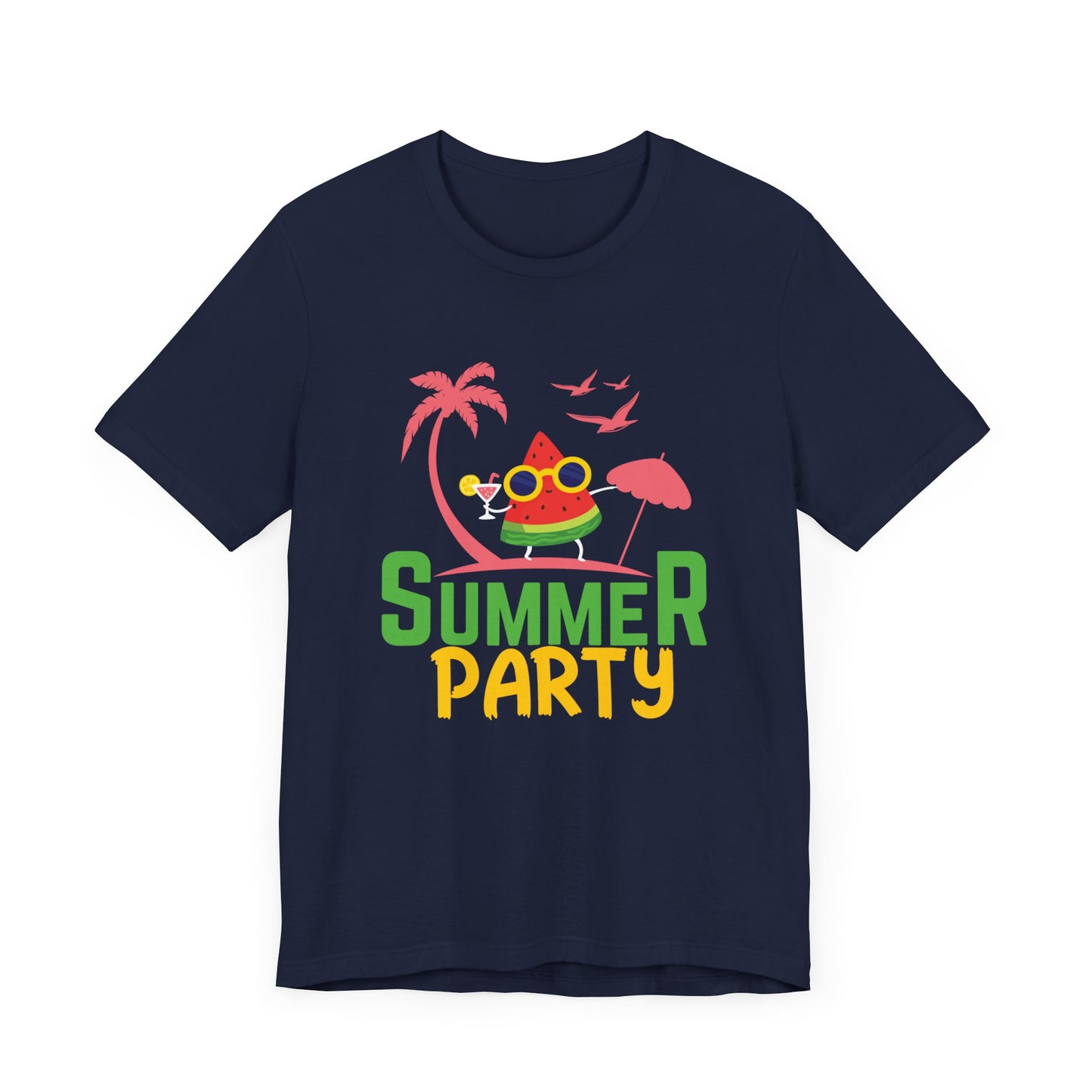 Summer Party - Unisex Jersey Short Sleeve Tee - 13093
