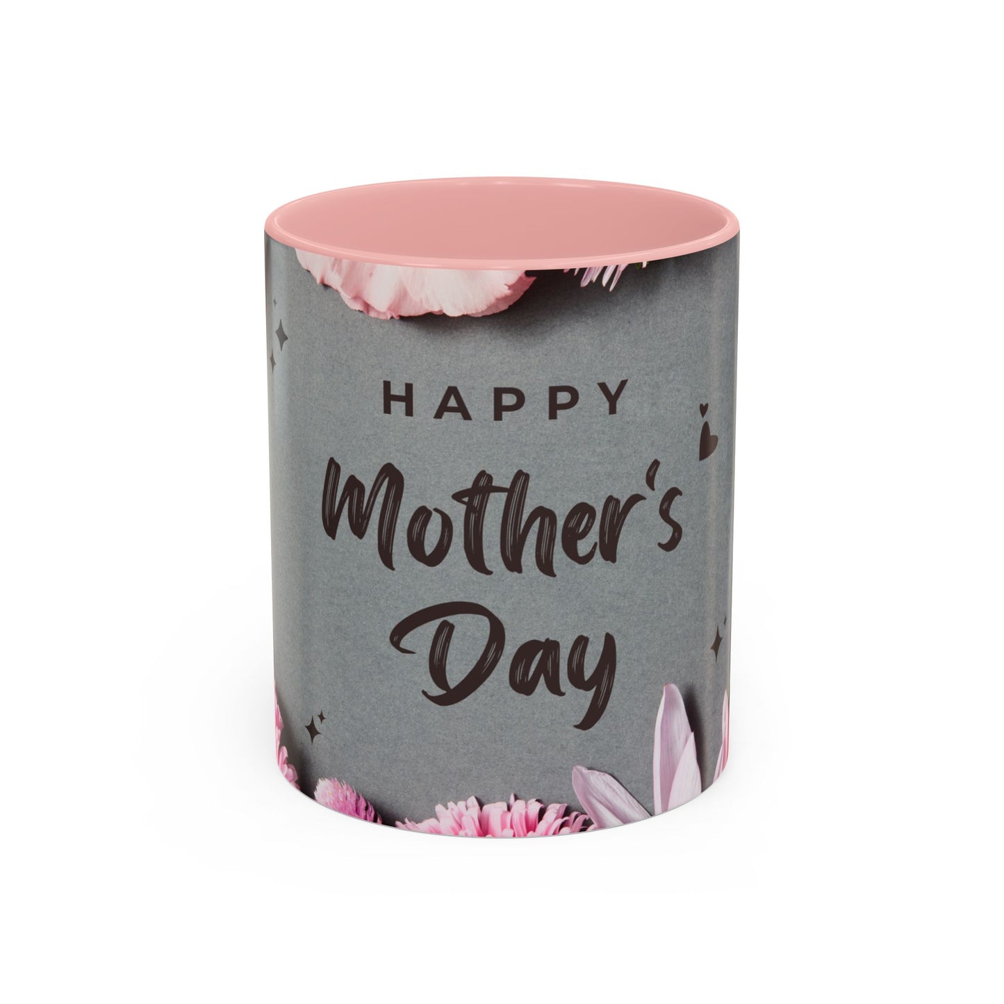 Happy Mother's Day Floral Accent Coffee Mug - Perfect Gift for Moms - 11866